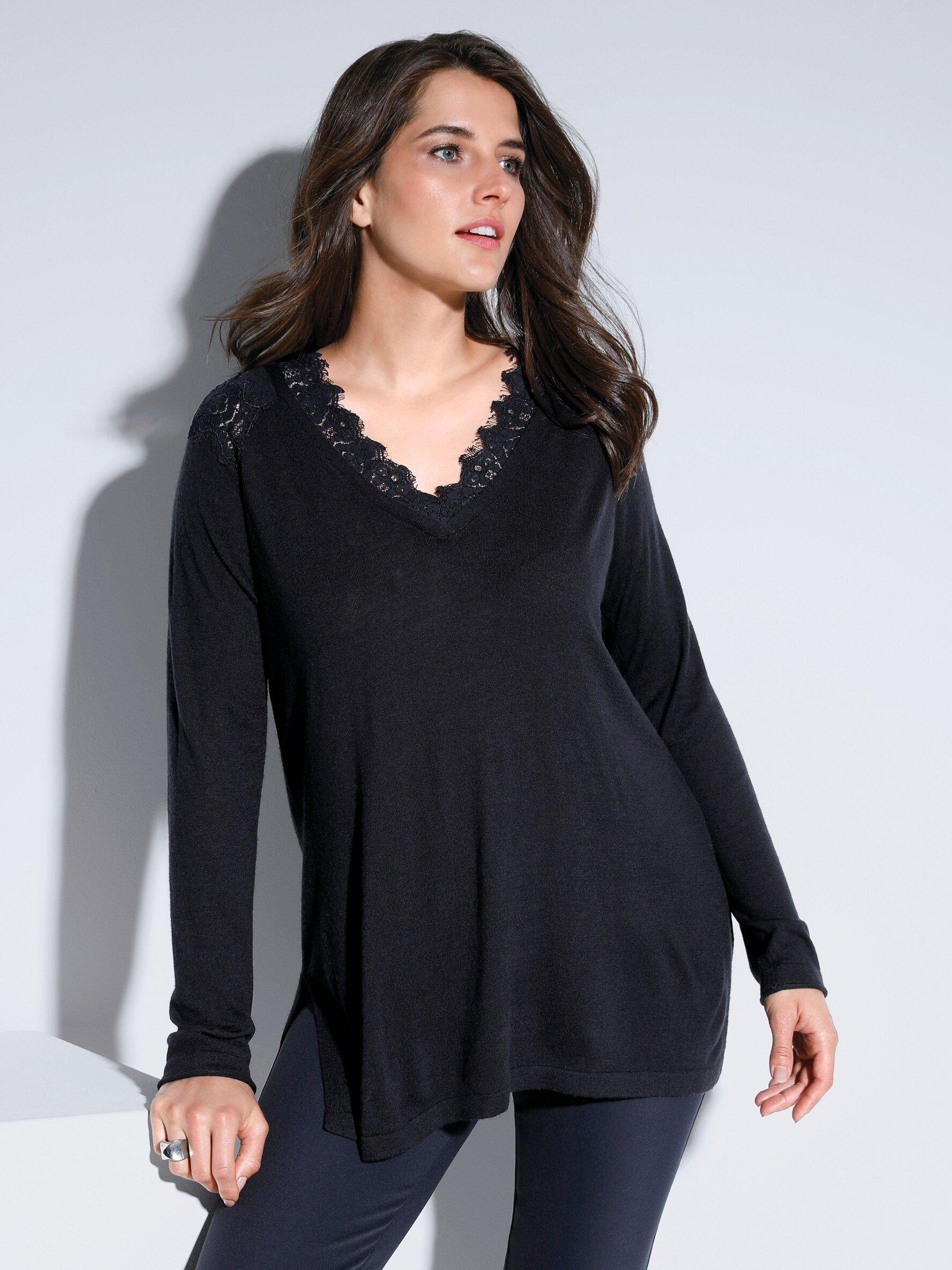 Elena Miro - Pullover mit V-Ausschnitt