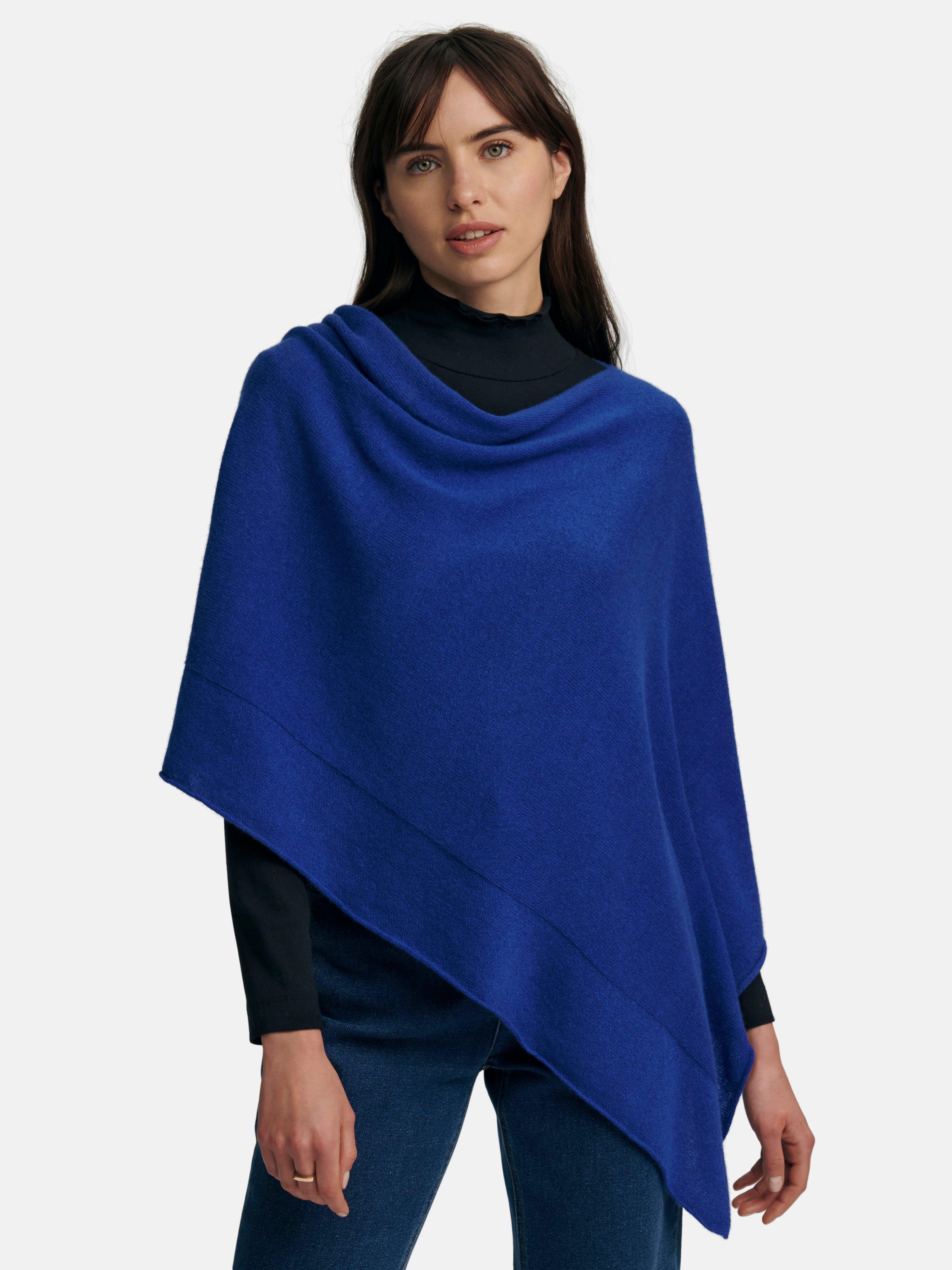 Peter Hahn Cashmere - Poncho aus 100% Premium-Kaschmir