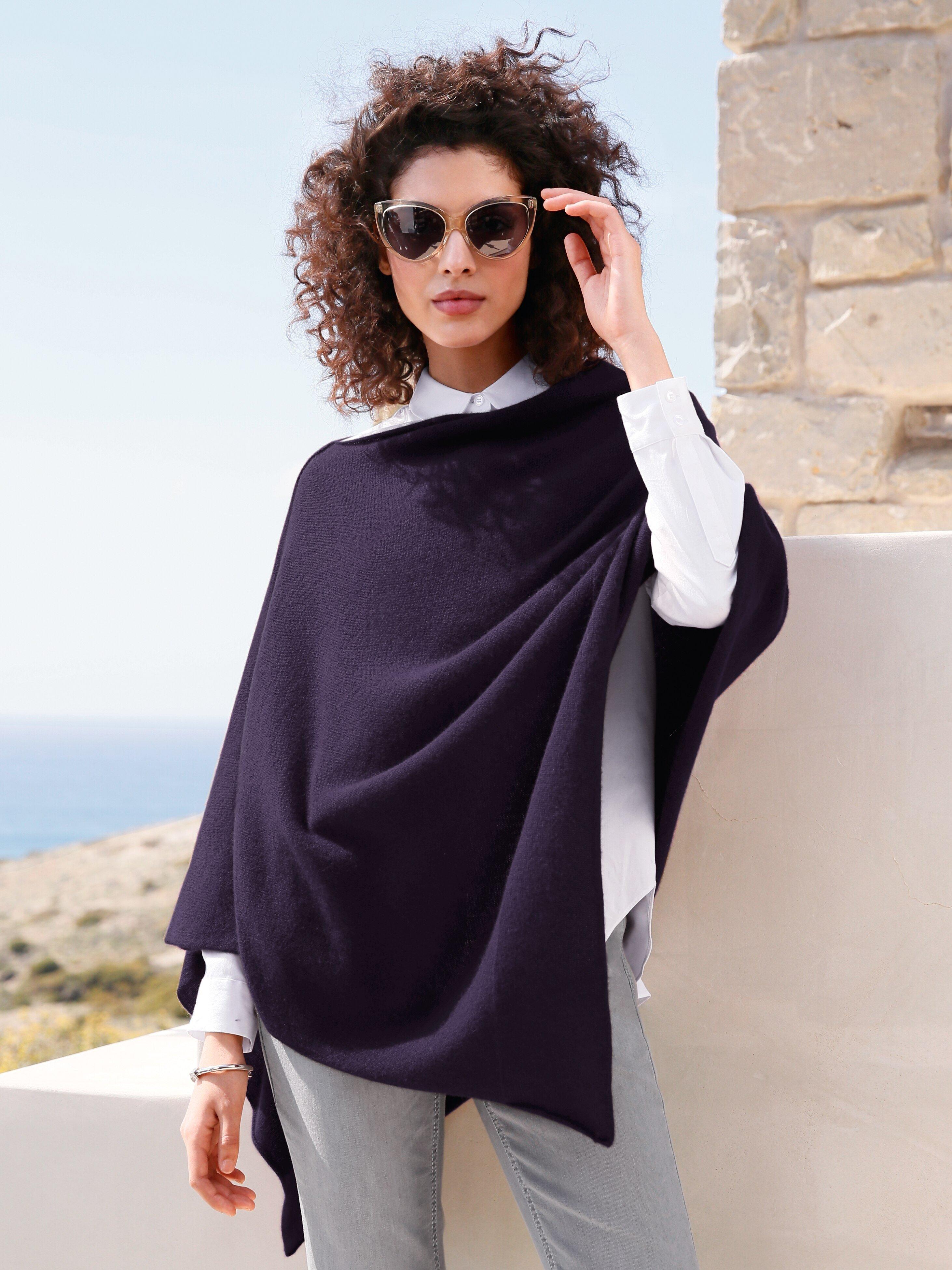 Peter Hahn Cashmere - Poncho aus 100% Premium-Kaschmir