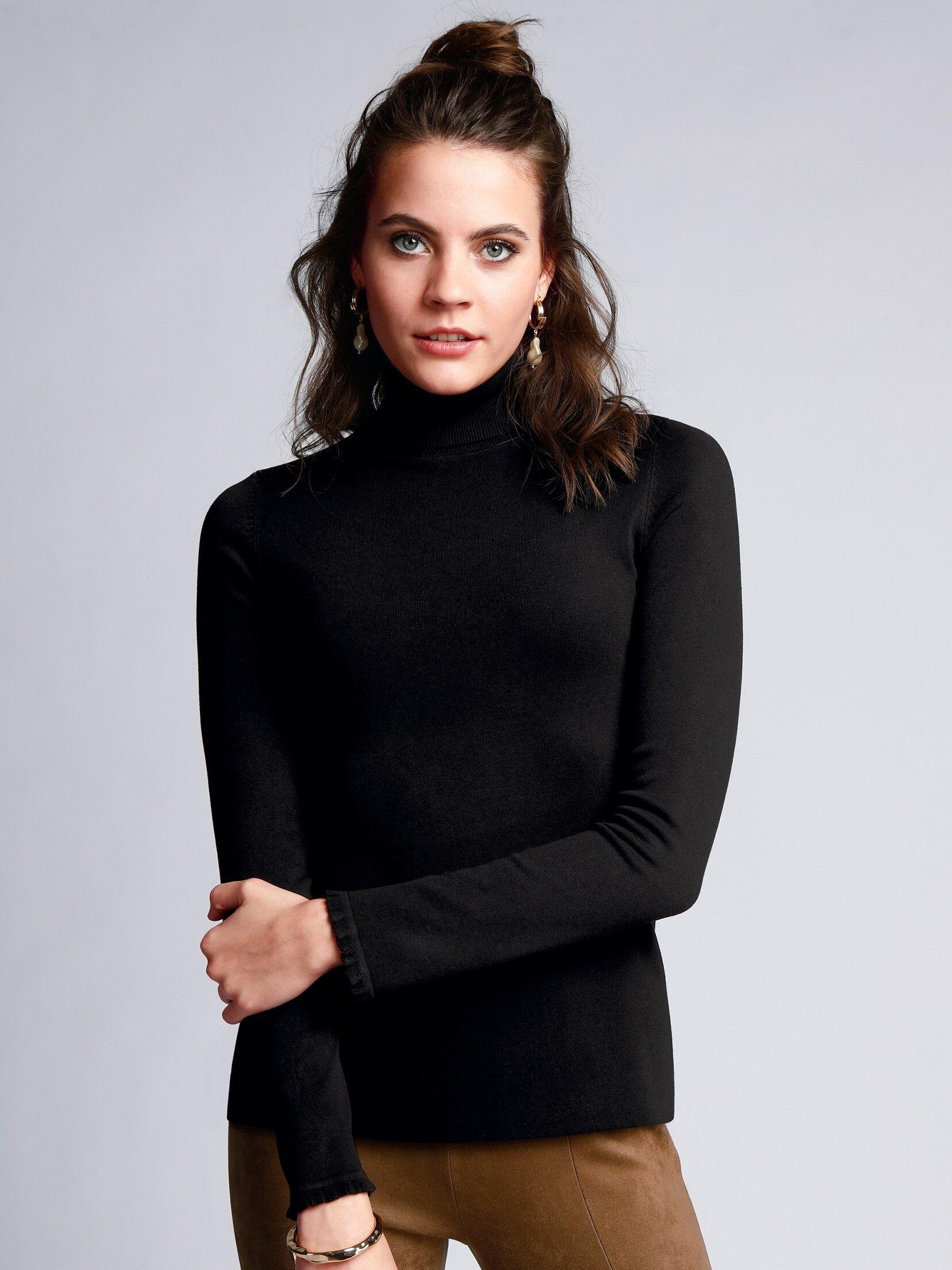 comma, - Rollkragen-Pullover