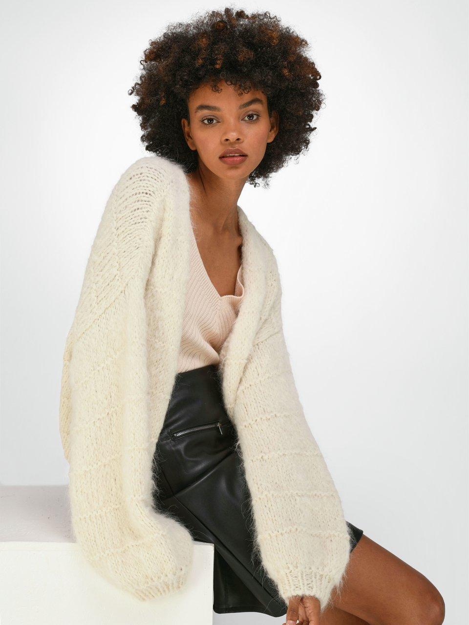 Louis and Mia - Cardigan in alpaca mix - off-white