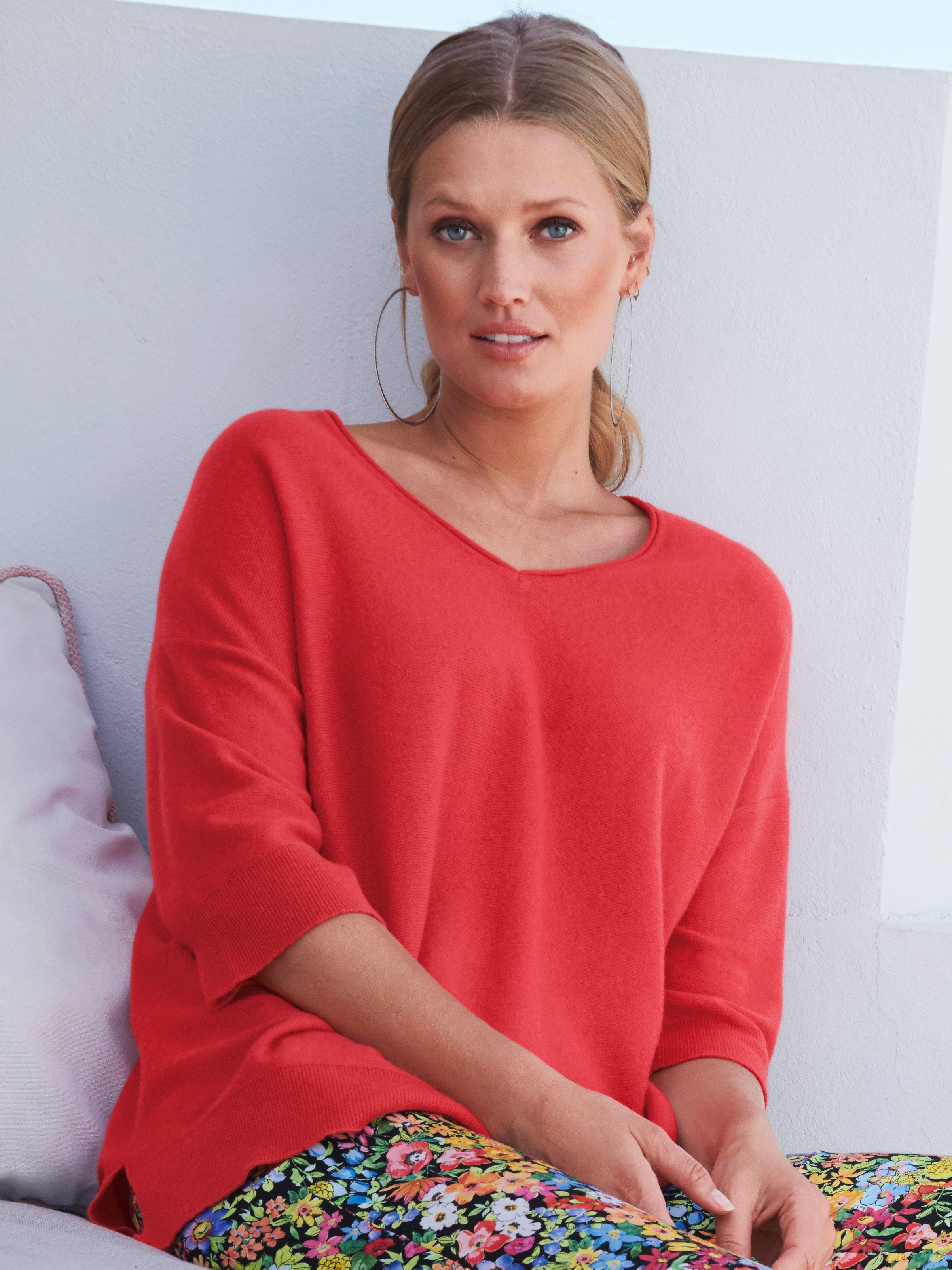 include - V-Pullover mit 3/4-Arm