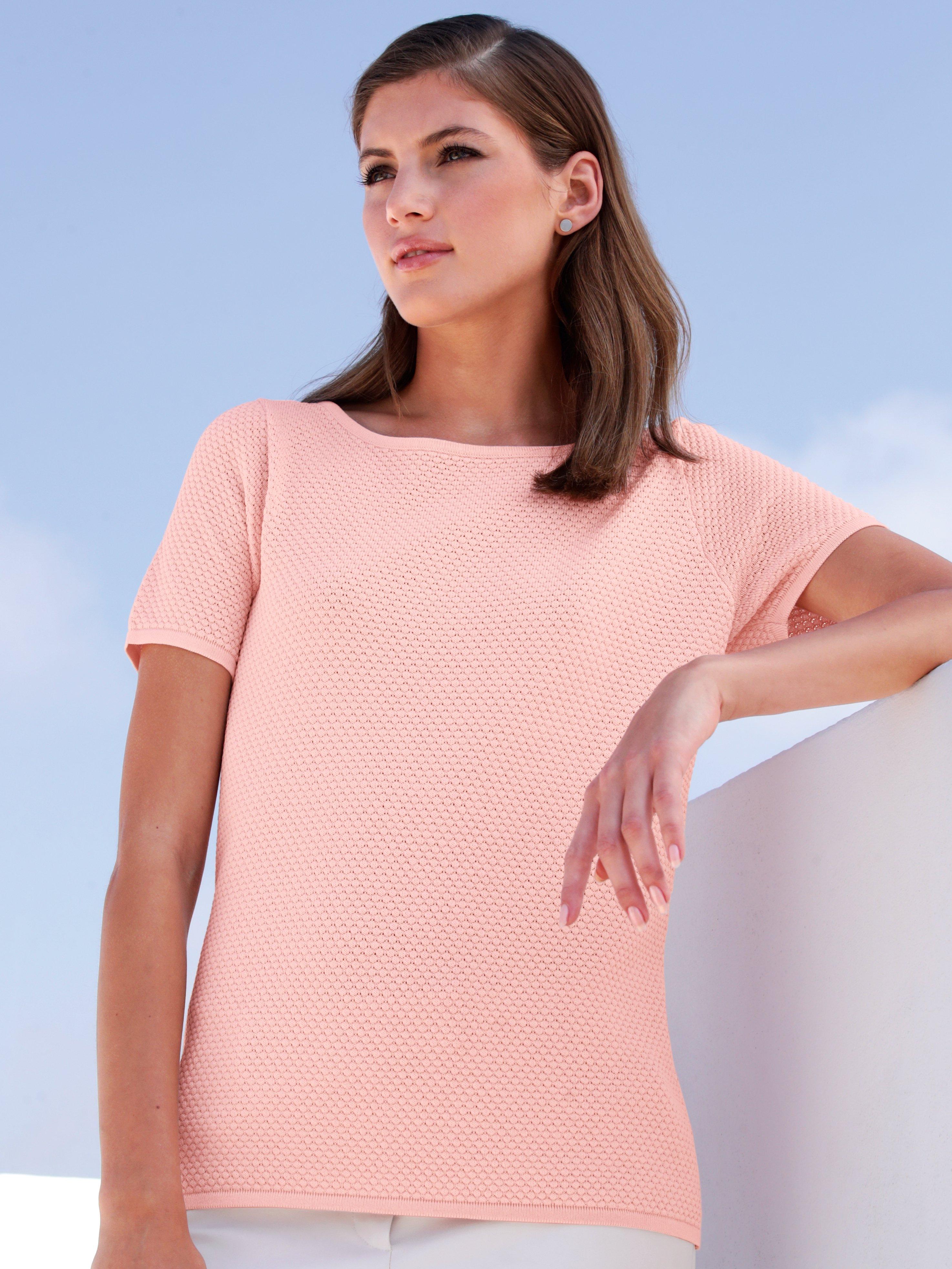 mayfair by Peter Hahn - Rundhals-Pullover mit 1/2-Arm