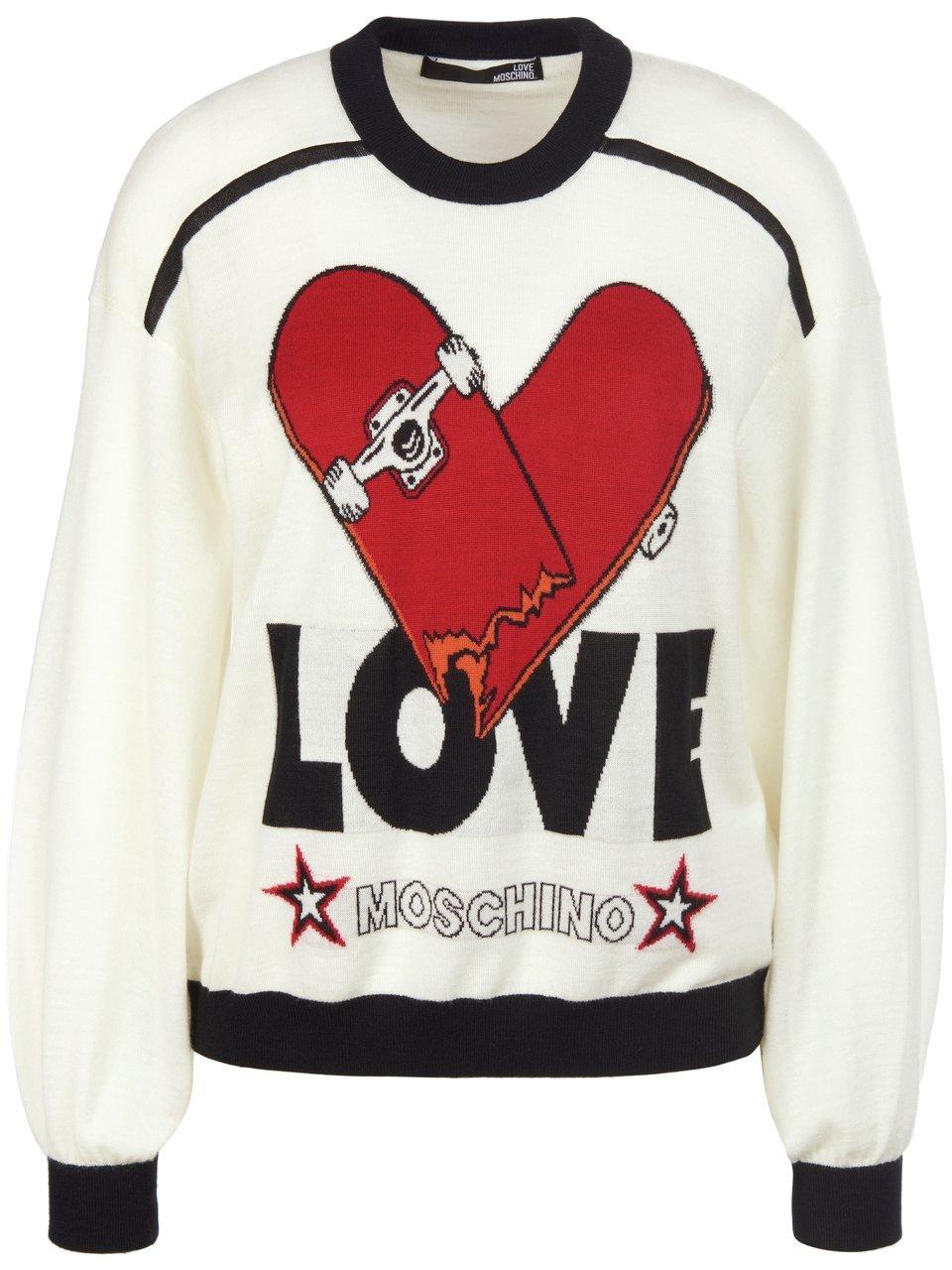 Trui Van Love Moschino wit