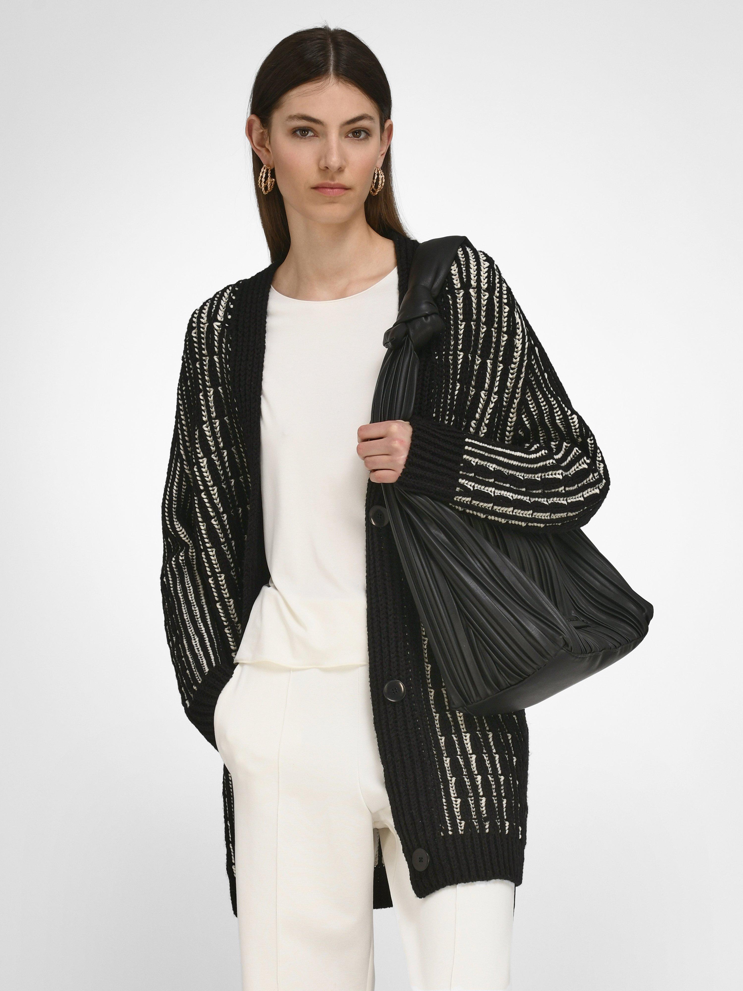 tRUE STANDARD - Long-Strickjacke