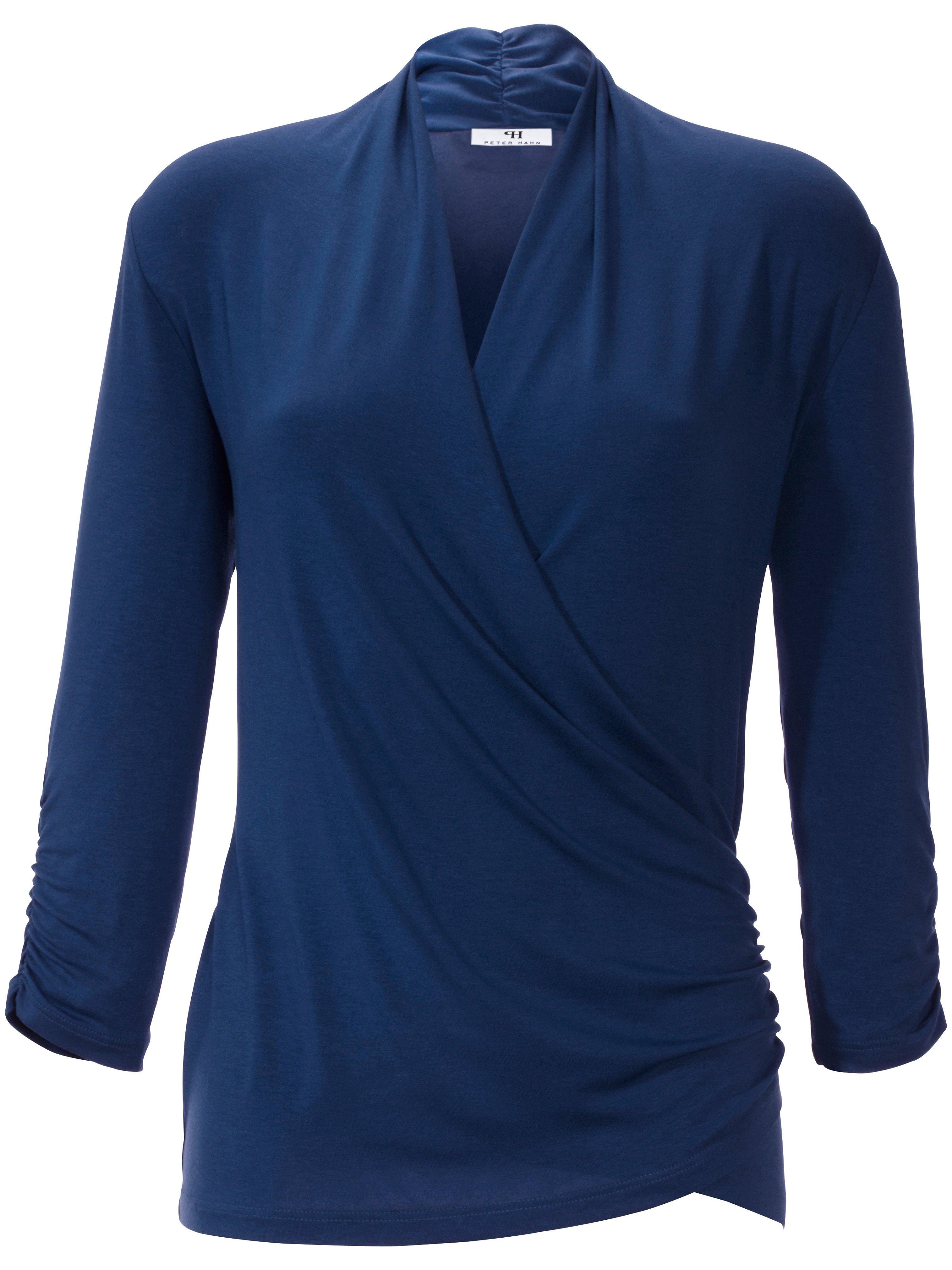 V-Shirt 3/4 Arm Peter Hahn blau günstig online kaufen