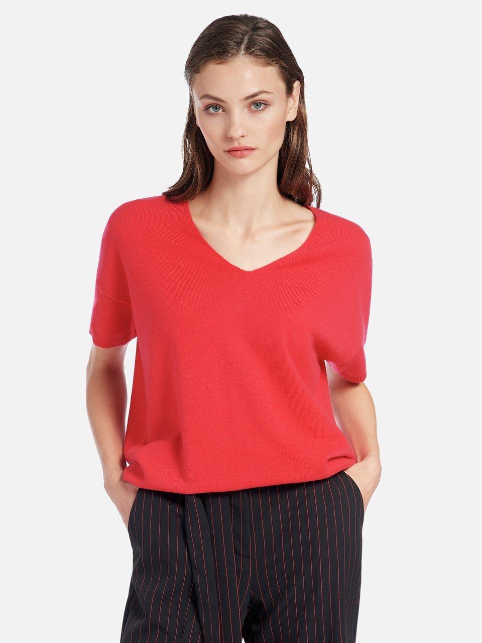 v neck short sleeve jumper