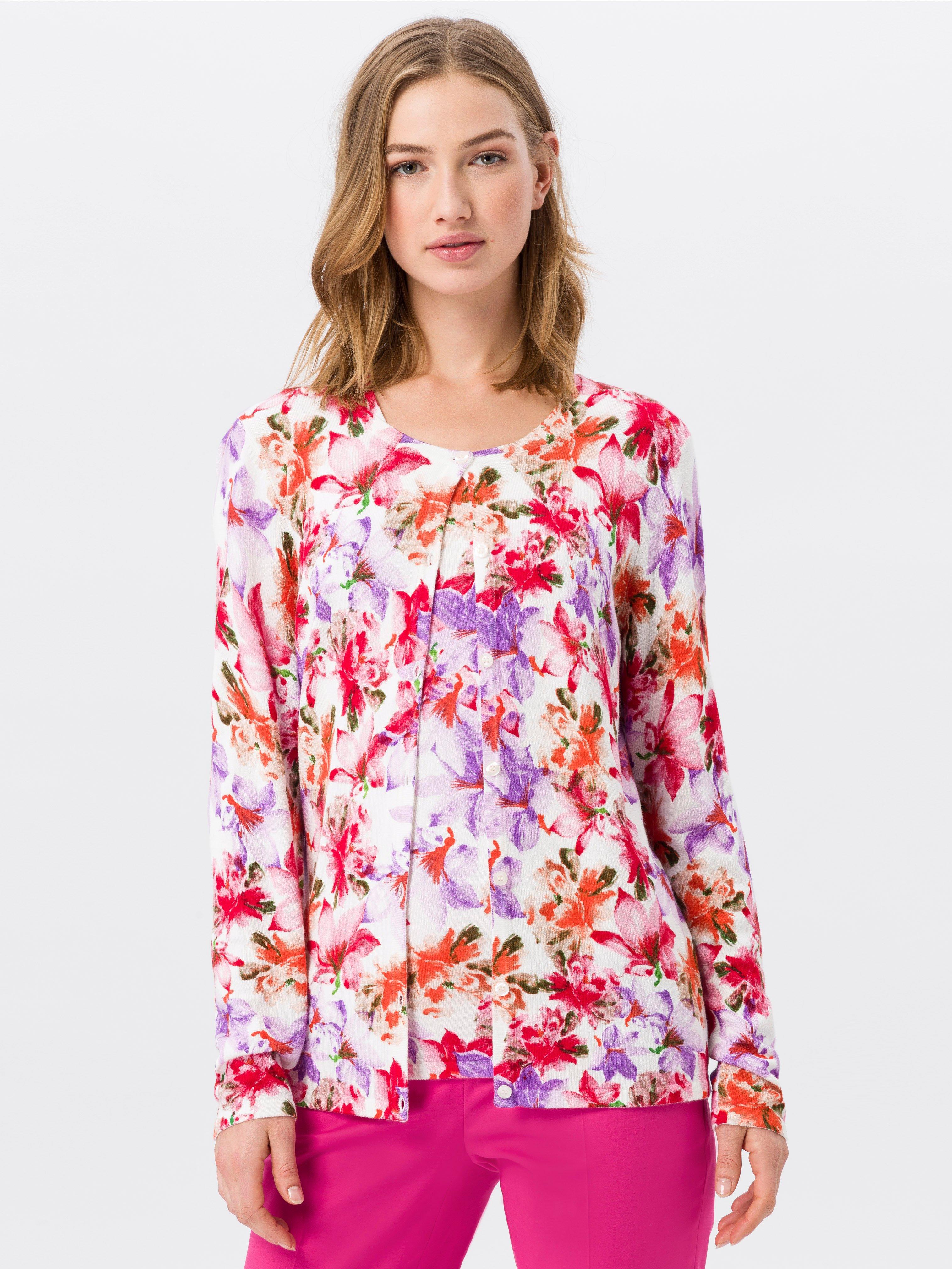 scoop neck cardigan