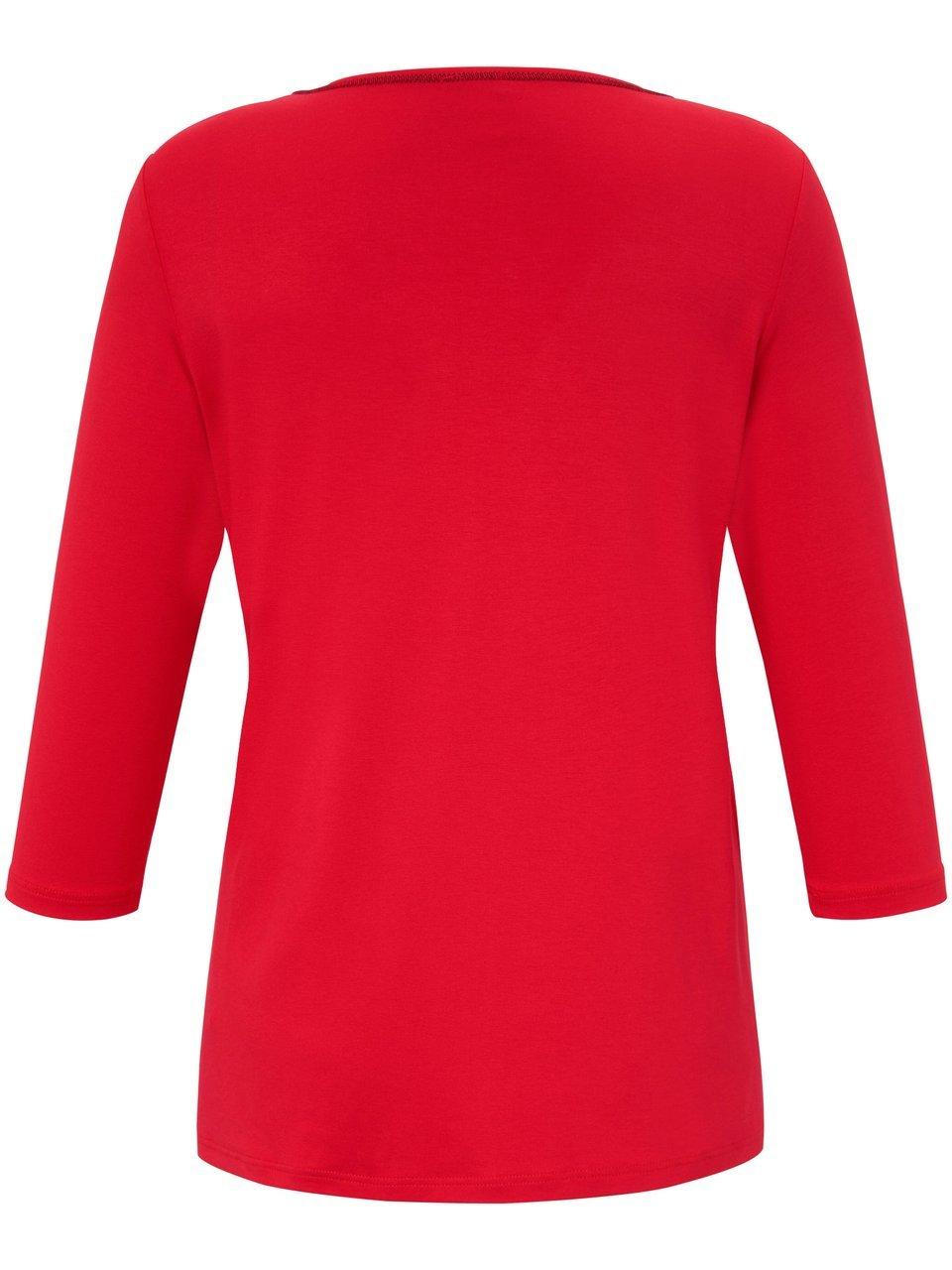 Thumbnail - Rundhals-Shirt 3/4-Arm Anna Aura rot