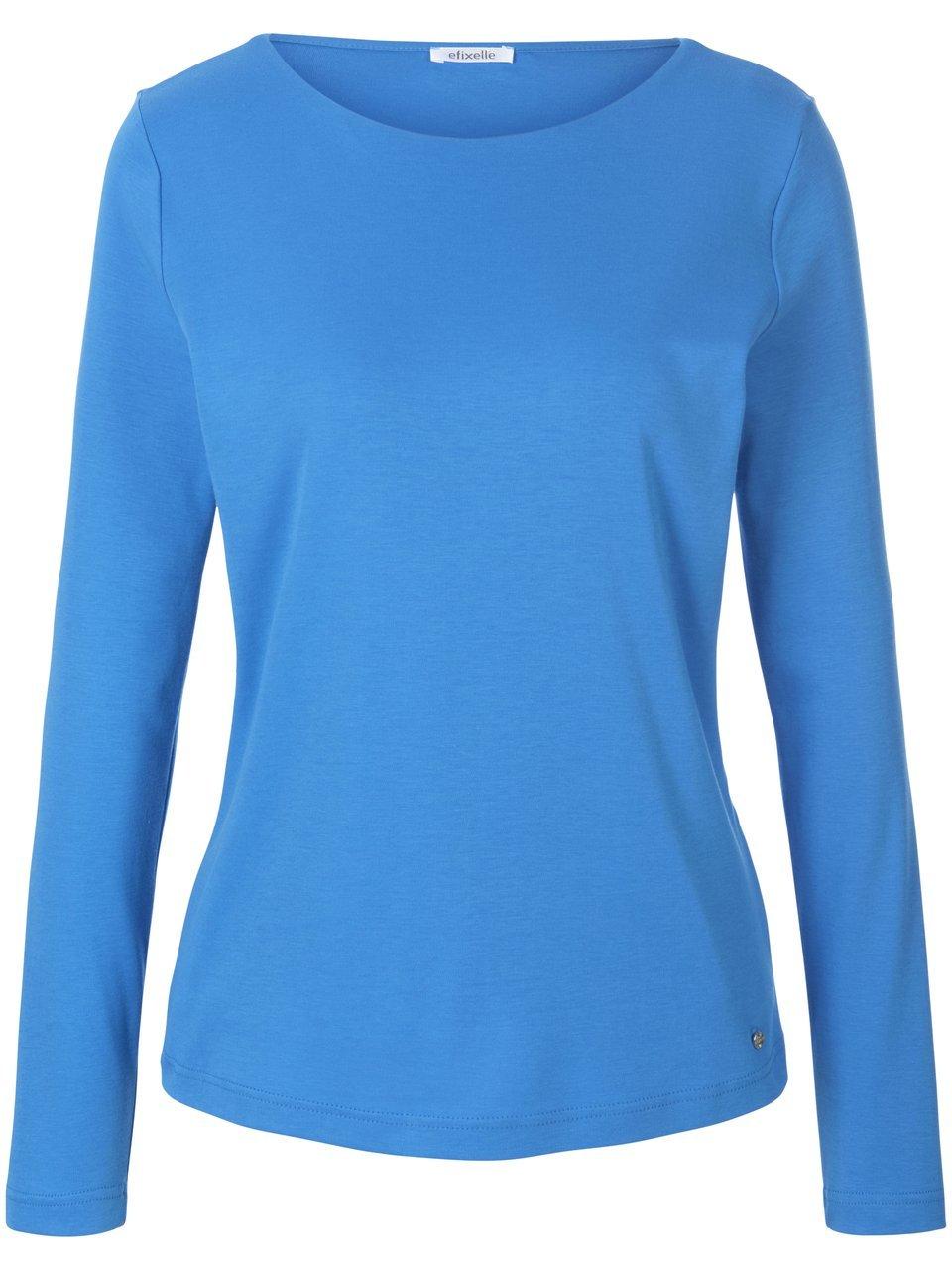 Shirt U-Boot-Ausschnitt Efixelle blau günstig online kaufen