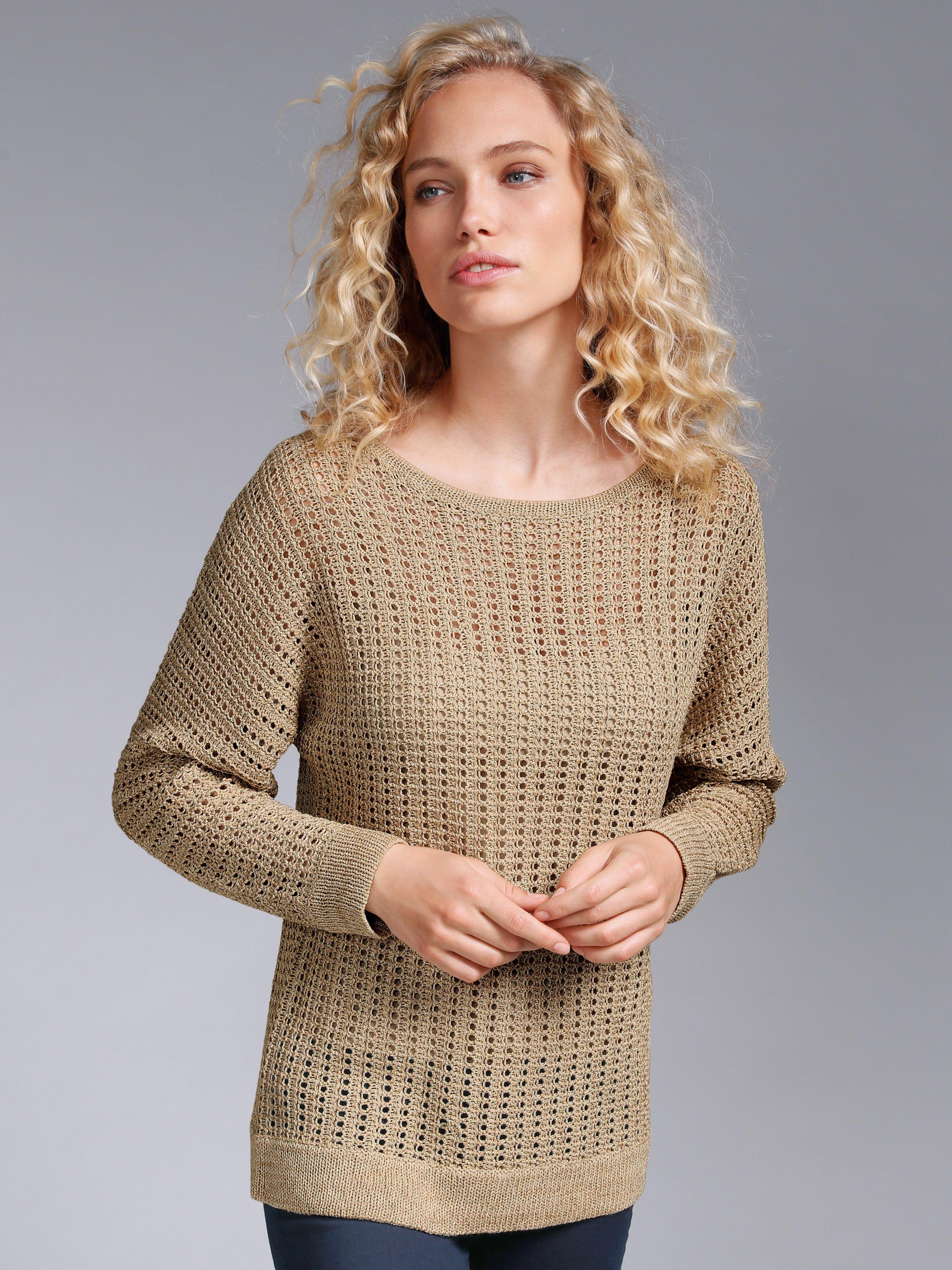 MYBC - Pullover mit U-Boot-Ausschnitt