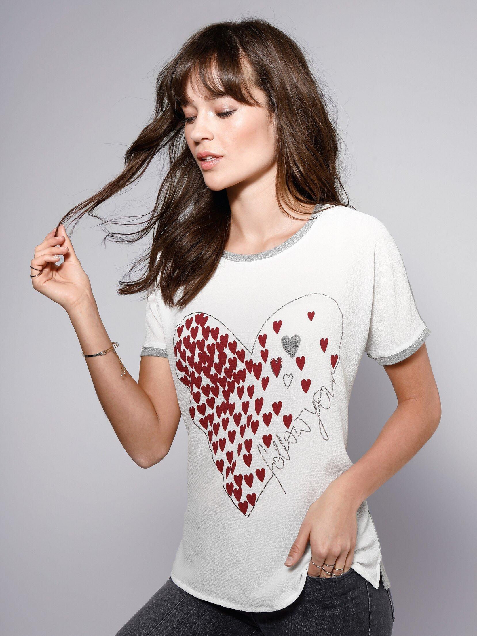 Brax Feel Good - Blusen-Shirt mit angeschnittenem 1/2-Arm
