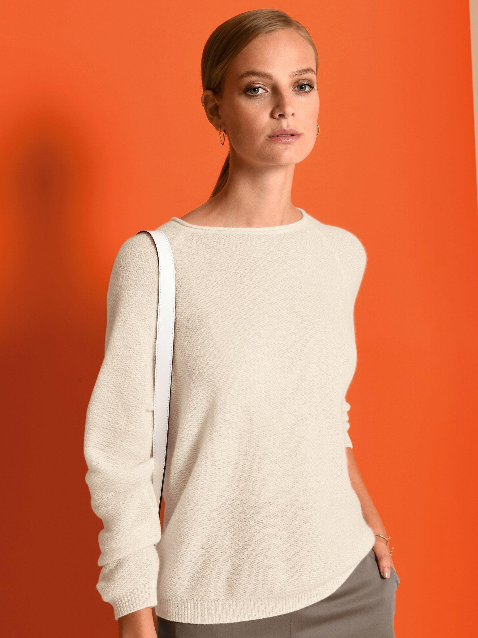 Fadenmeister Berlin - Rundhals-Pullover aus Kaschmir und Seide