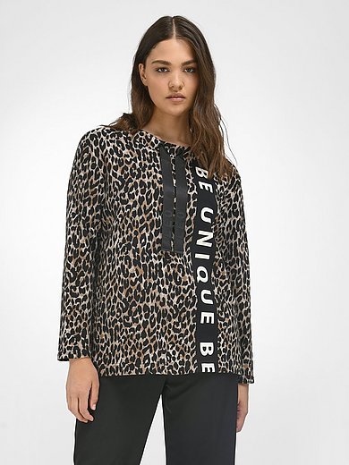 Doris Streich - Sweatshirt met luipaardprint