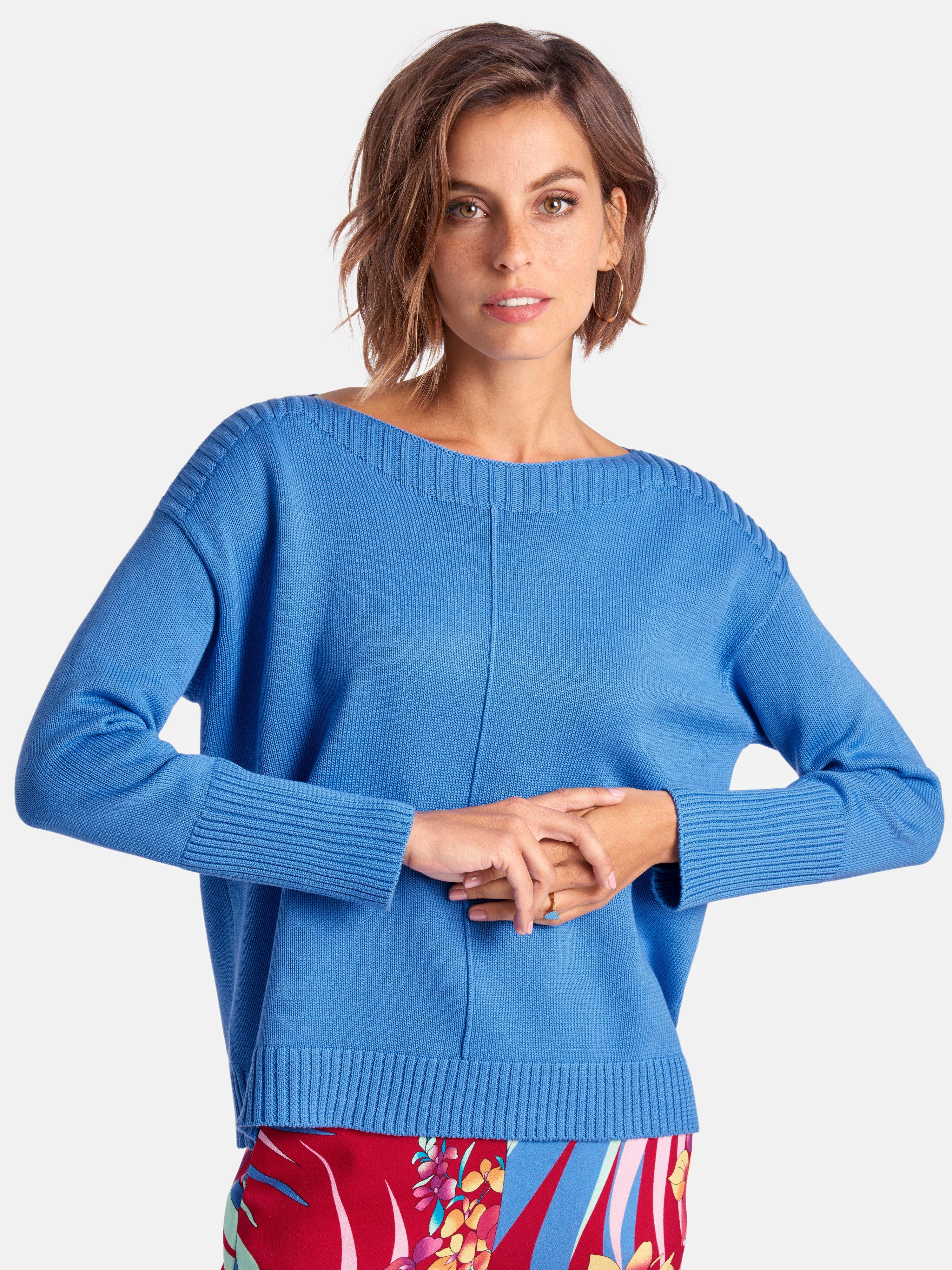 Peter Hahn - Pullover aus 100% Baumwolle Pima Cotton