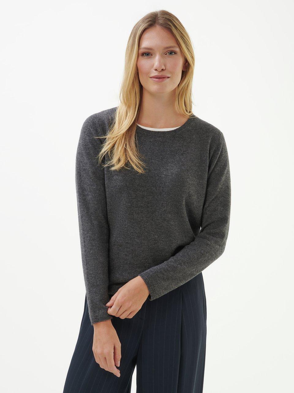 Peter Hahn - Rundhals-Pullover mit Kaschmir