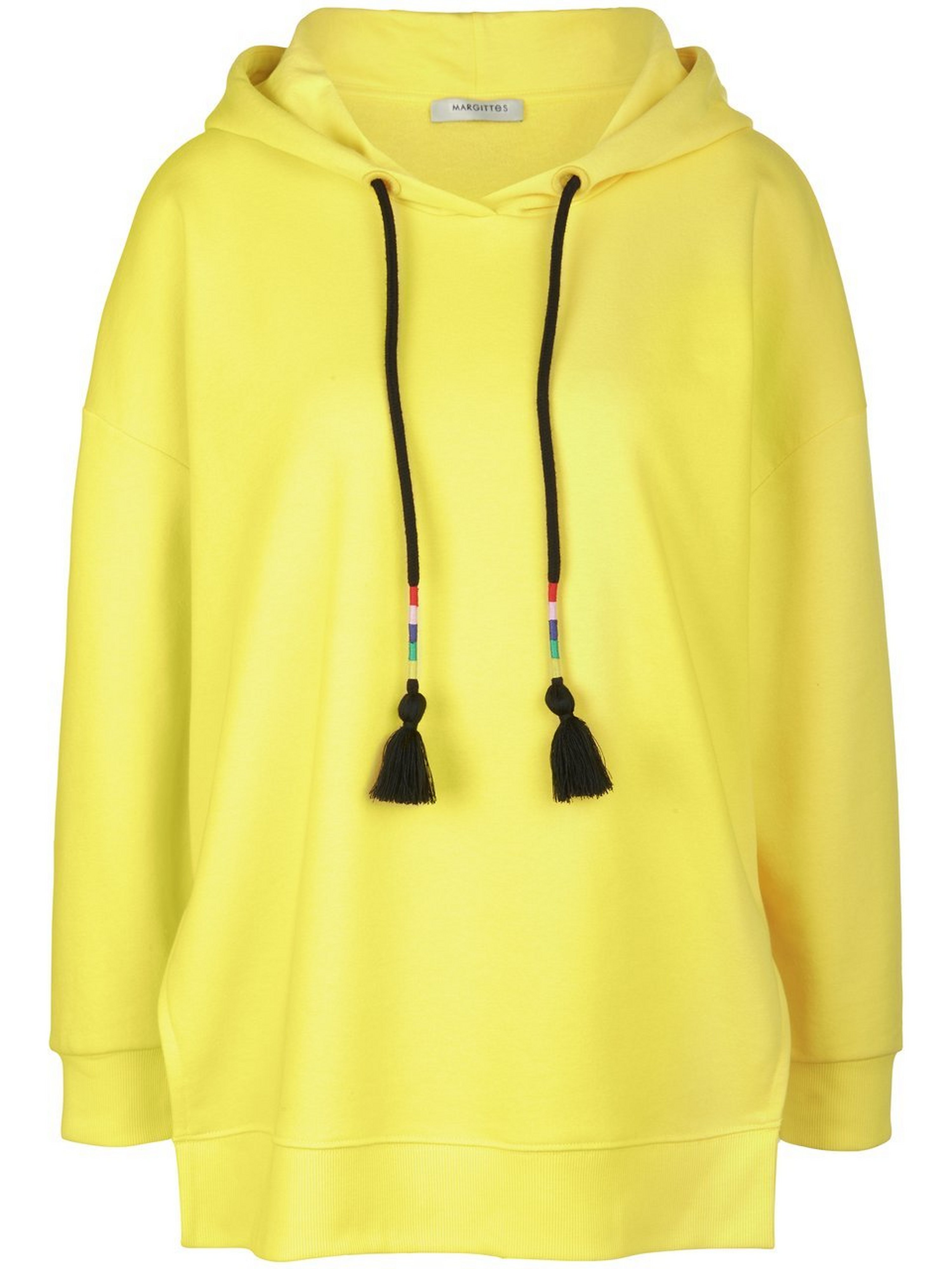 Sweatshirt capuchon Van Margittes geel