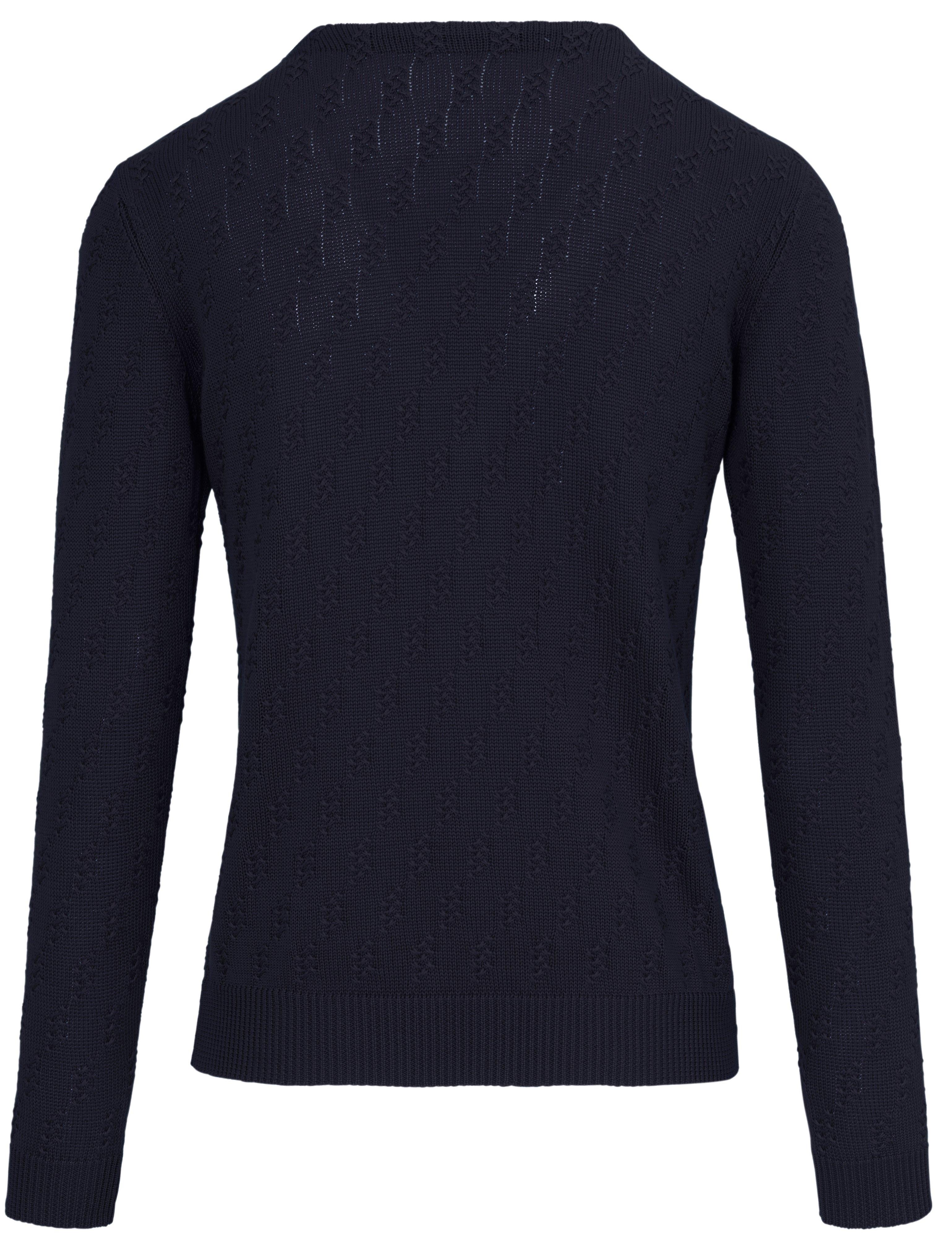 Thumbnail - Strickjacke aus 100% SUPIMA®-Baumwolle Peter Hahn blau