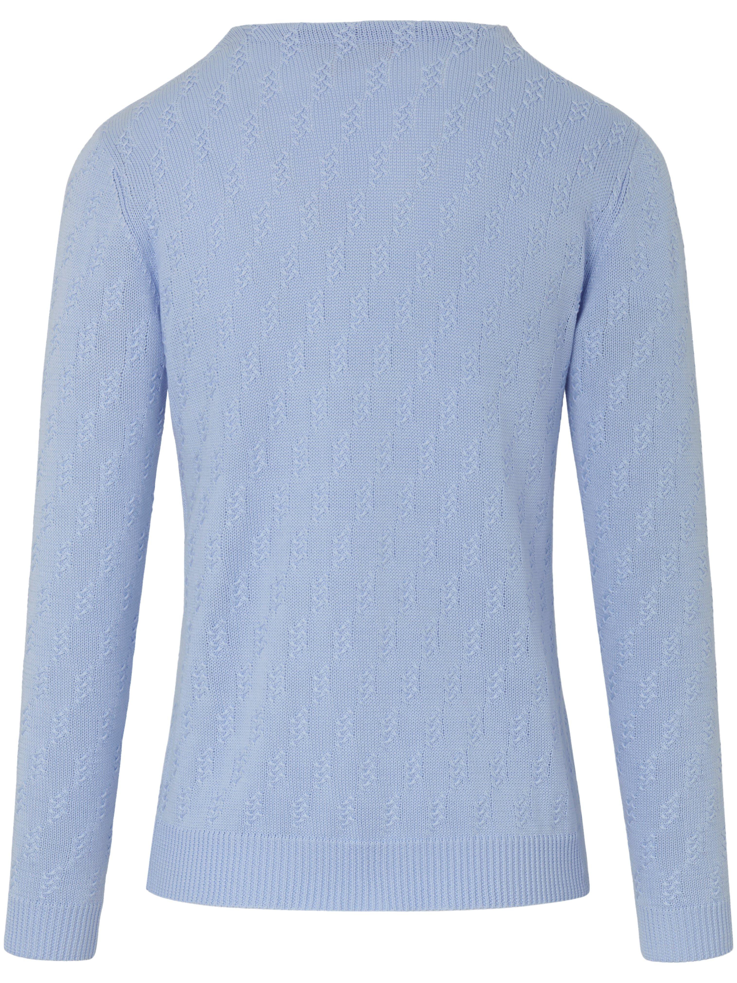 Thumbnail - Strickjacke aus 100% SUPIMA®-Baumwolle Peter Hahn blau
