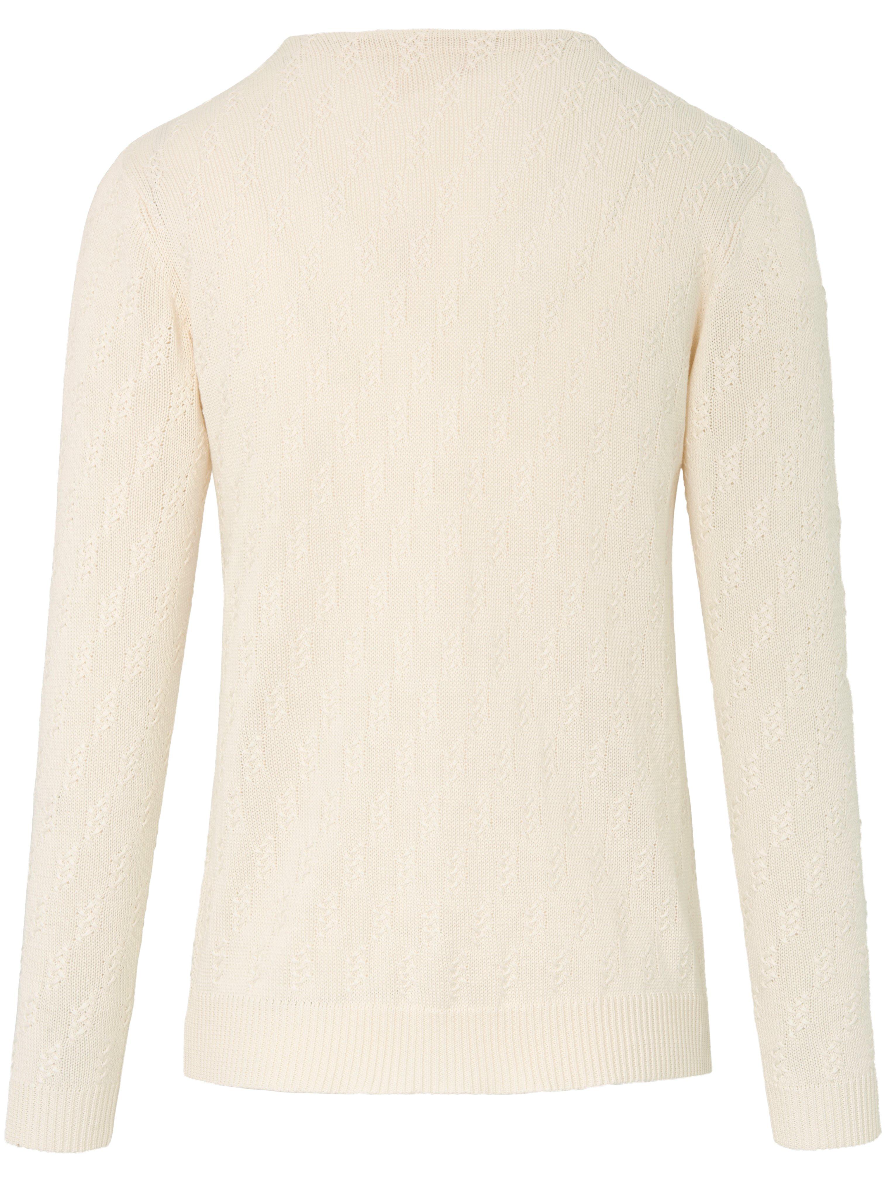 Thumbnail - Strickjacke aus 100% SUPIMA®-Baumwolle Peter Hahn weiss