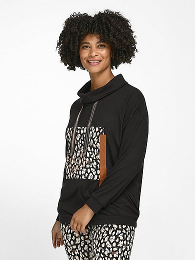 VERPASS - Sweatshirt met luipaardprint
