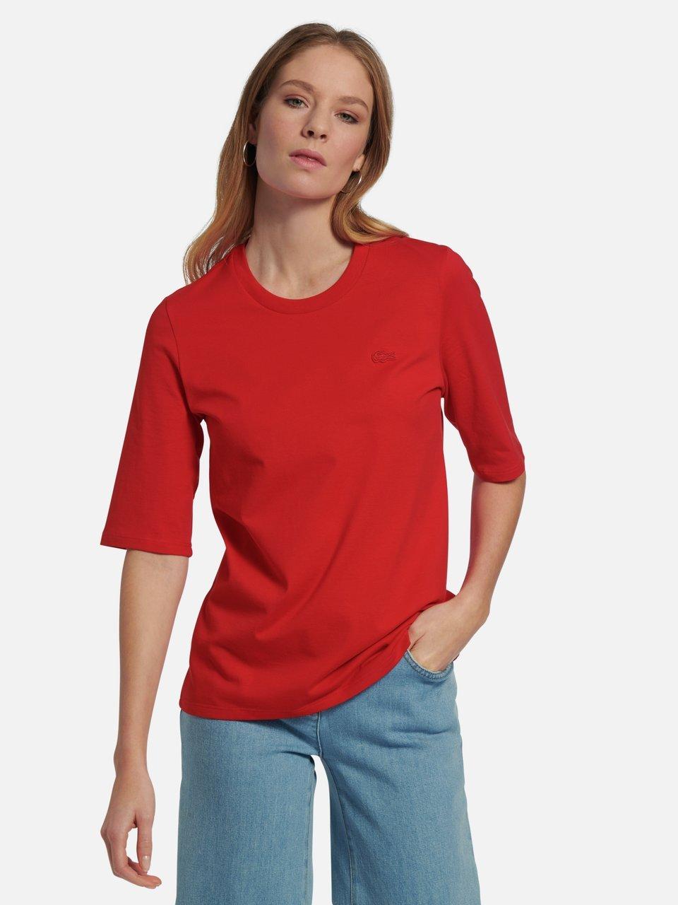Lacoste - Rundhals-Shirt mit langem 1/2-Arm