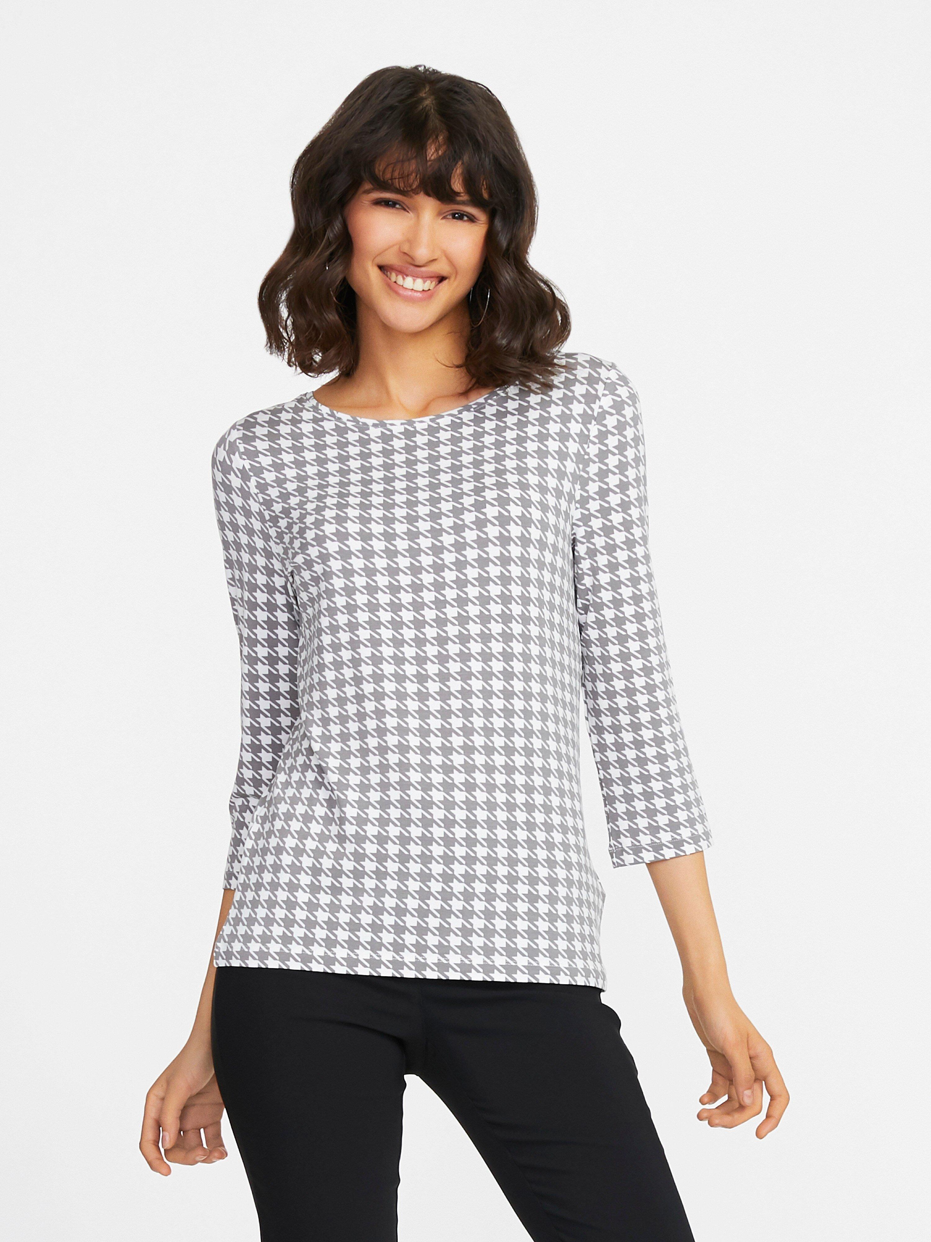 Peter Hahn - Rundhals-Shirt mit ­3/4-Arm