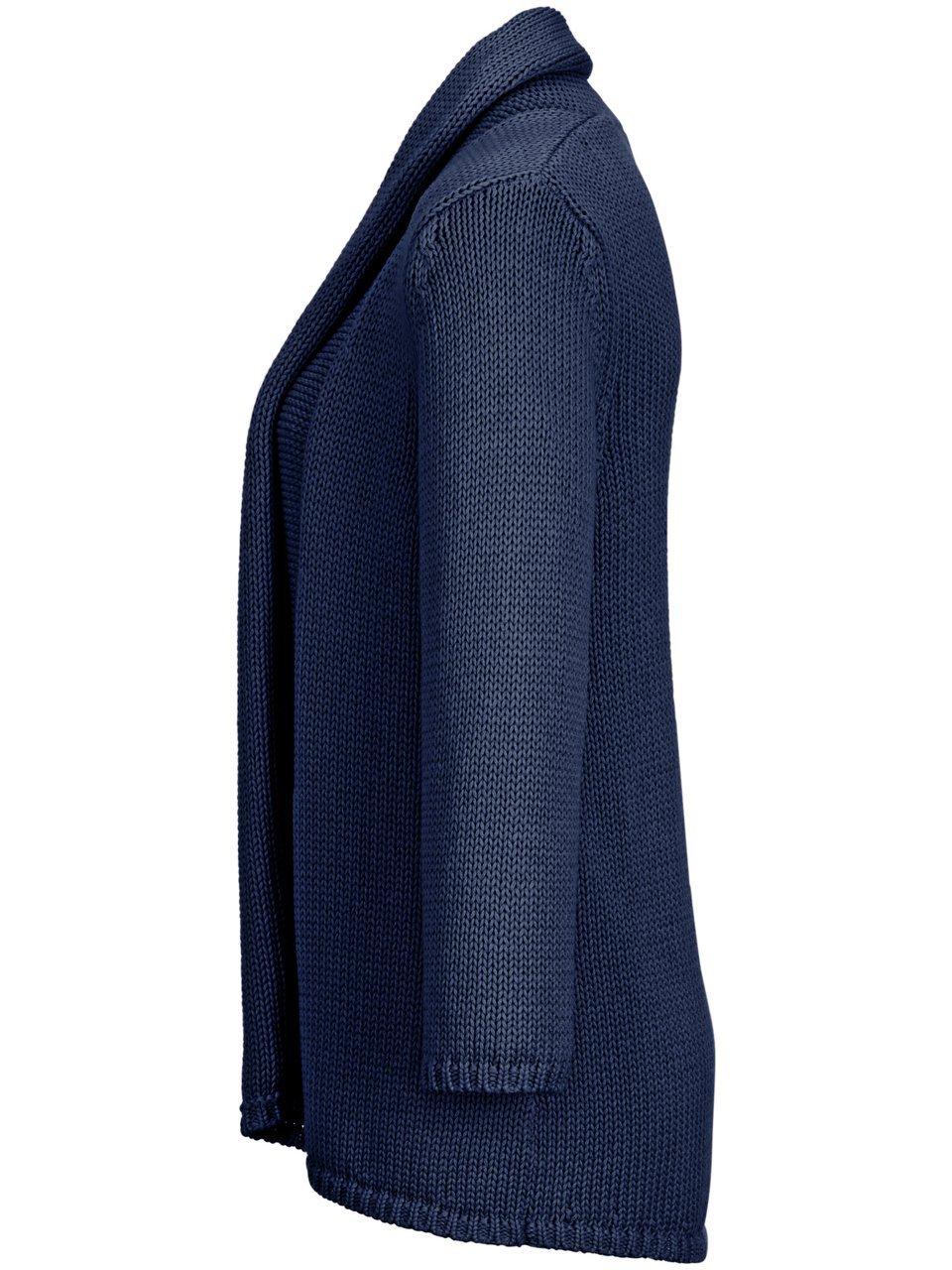 Thumbnail - Cardigan 3/4-Arm Peter Hahn blau