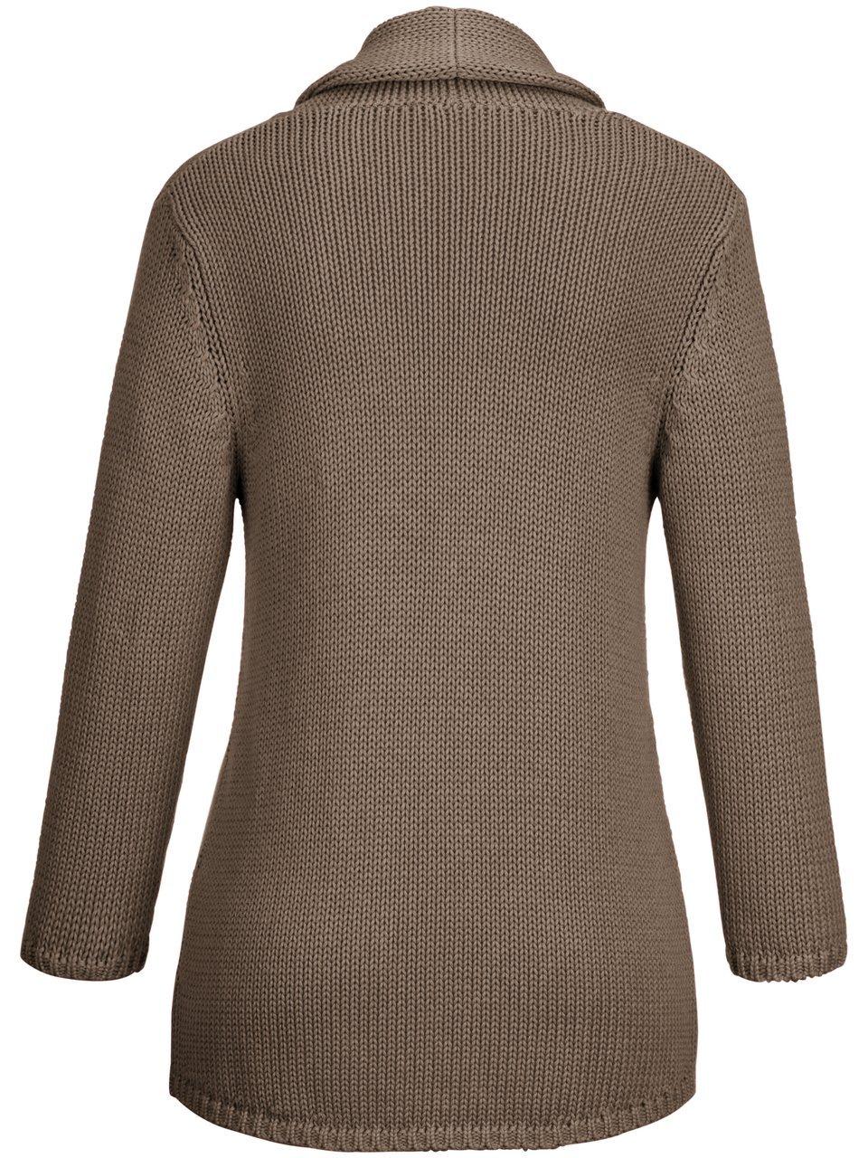 Thumbnail - Cardigan 3/4-Arm Peter Hahn beige