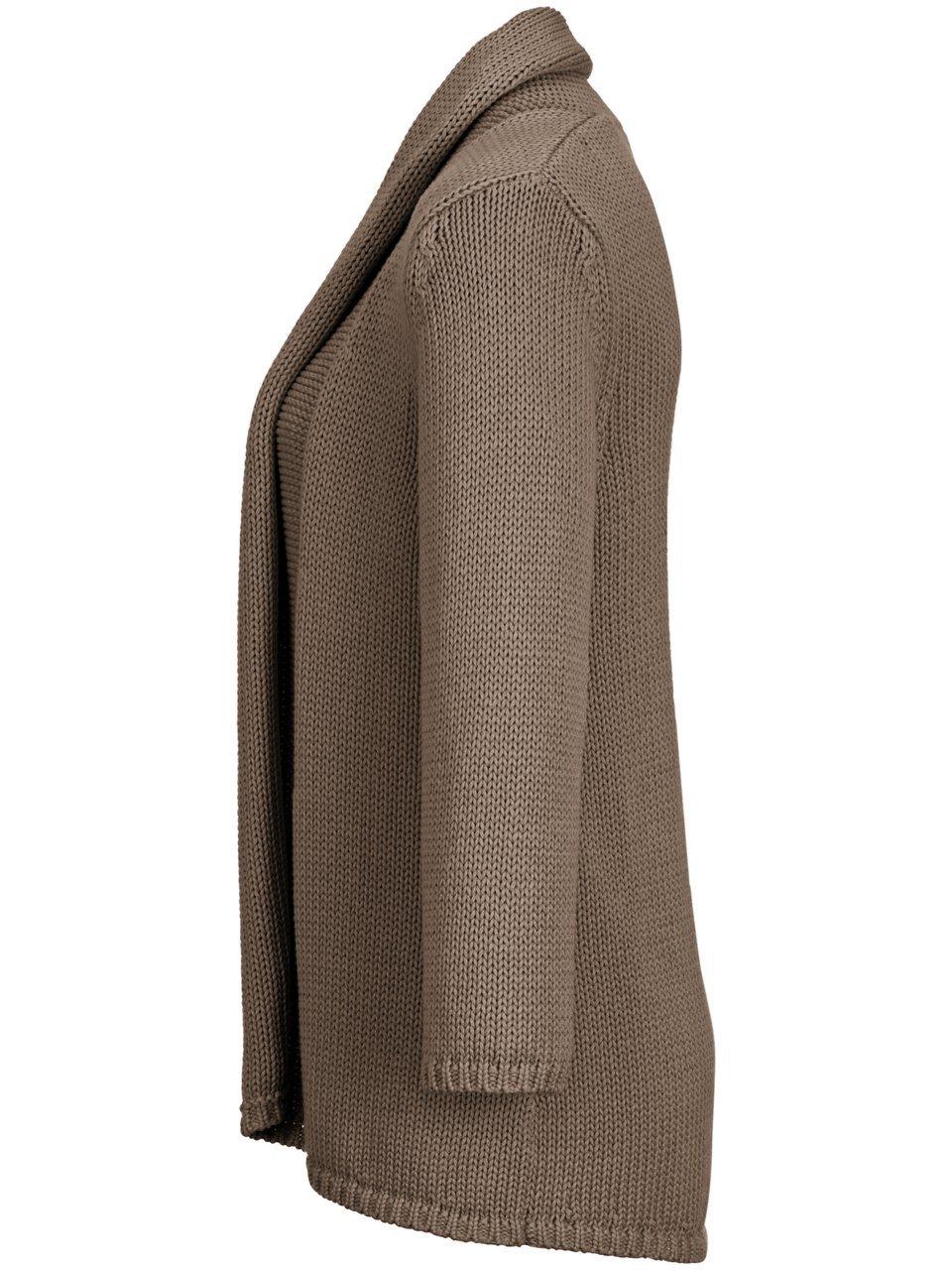 Thumbnail - Cardigan 3/4-Arm Peter Hahn beige