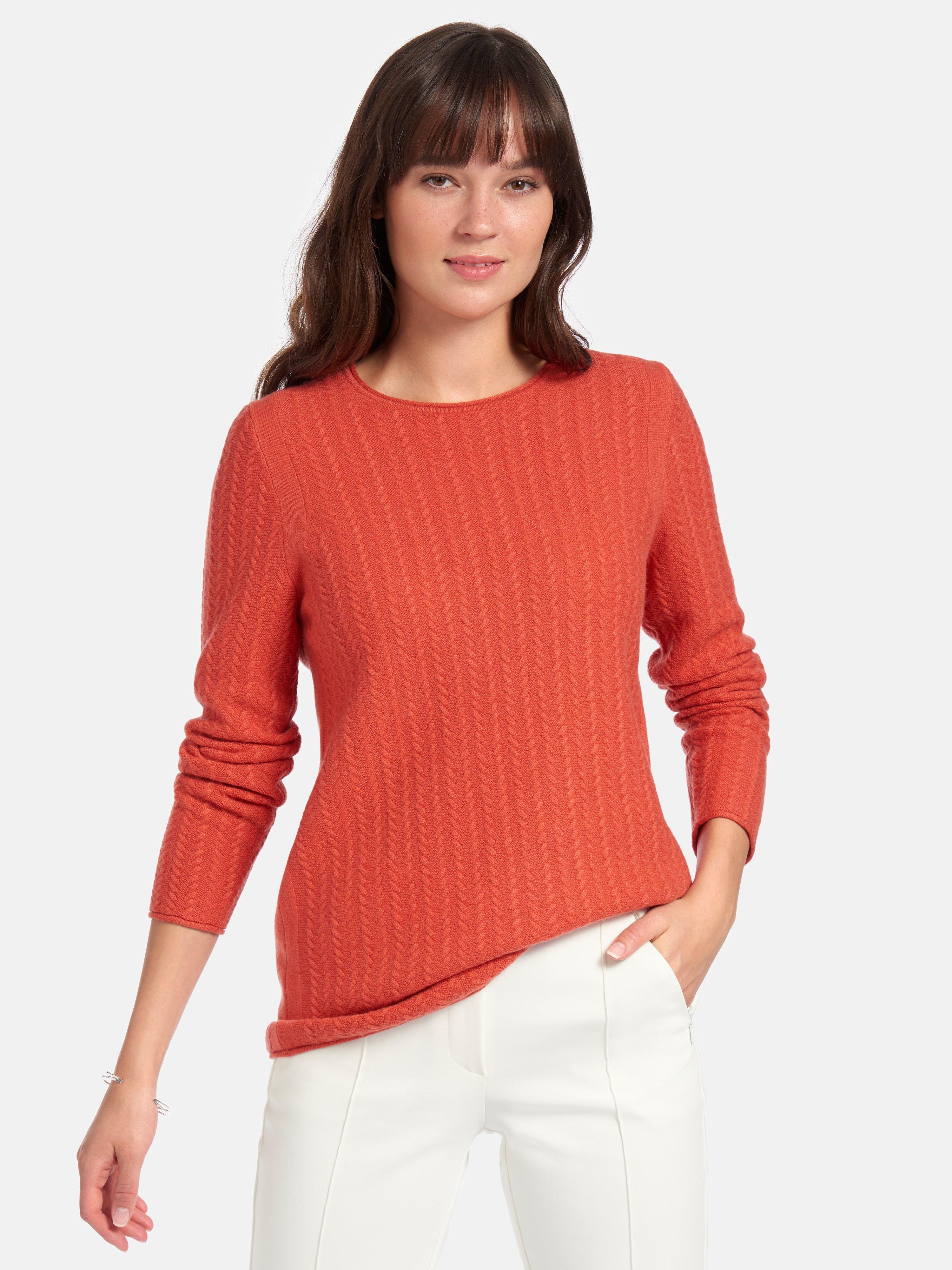 Fadenmeister Berlin - Rundhals-Pullover aus 100% Premium-Kaschmir