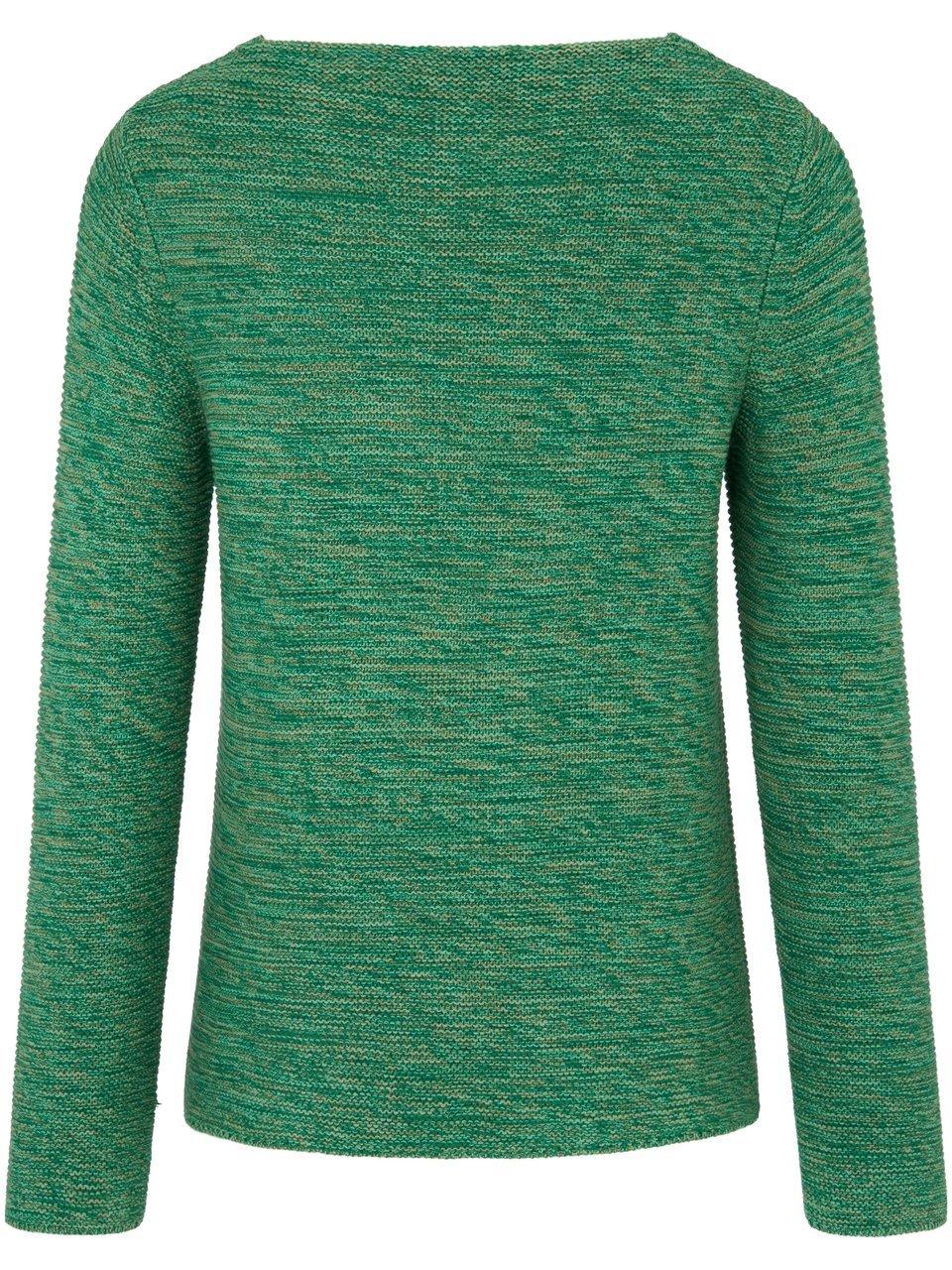 Thumbnail - Rundhals-Pullover Peter Hahn grün