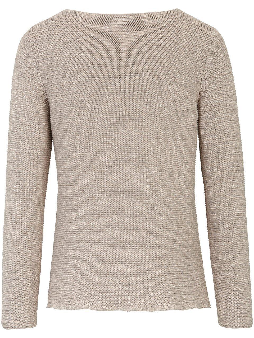 Thumbnail - Rundhals-Pullover Peter Hahn beige