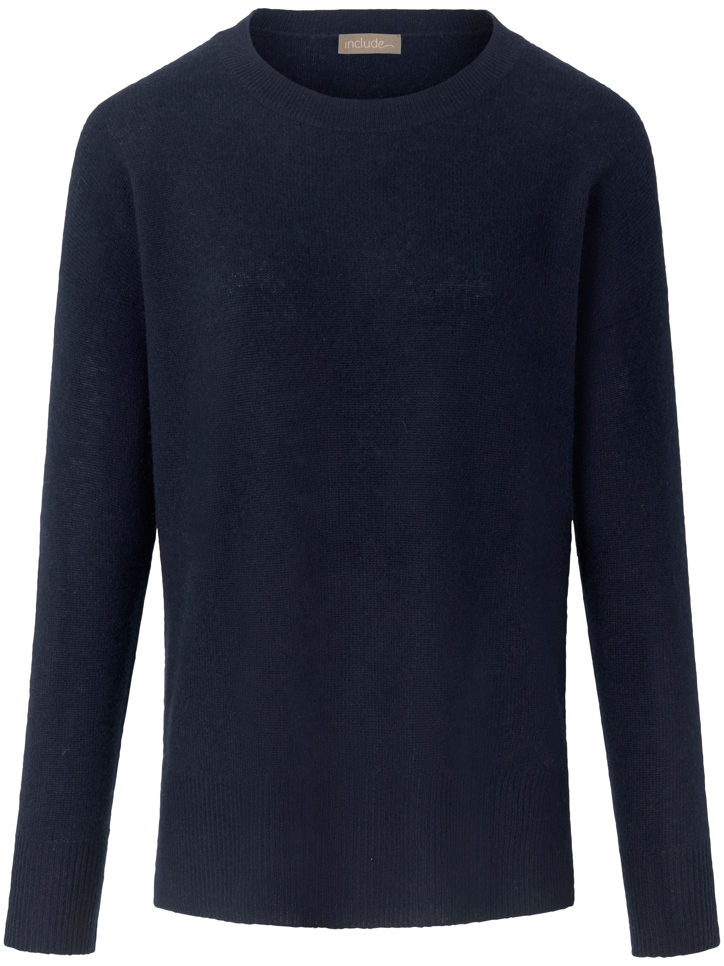 include - Rundhals-Pullover aus 100% PREMIUM Kaschmir