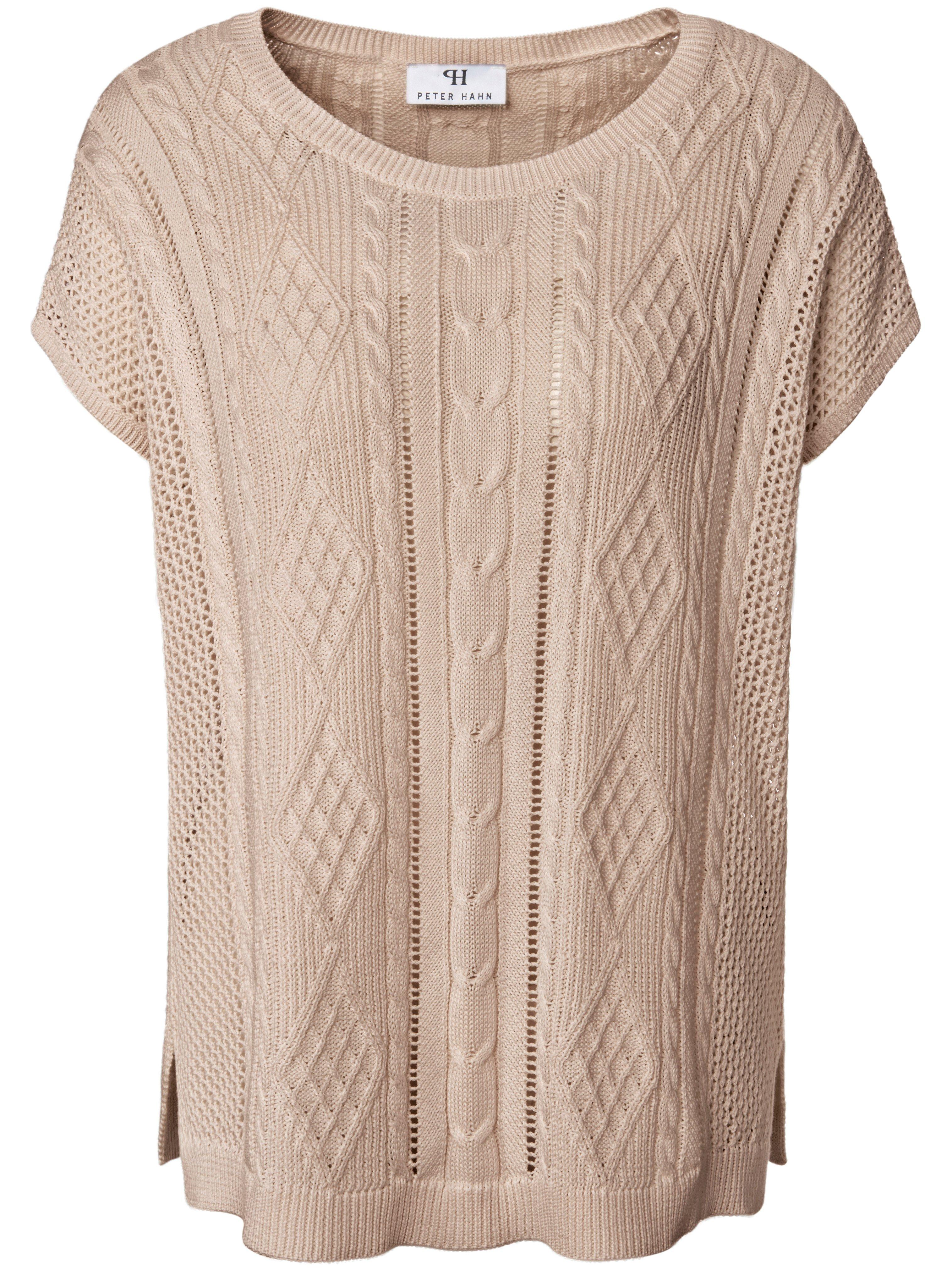 Pullover aus 100% SUPIMA®-Baumwolle Peter Hahn beige günstig online kaufen