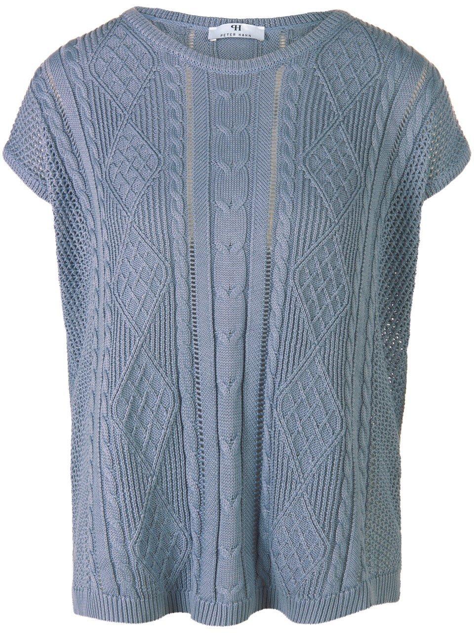 Pullover aus 100% SUPIMA®-Baumwolle Peter Hahn blau günstig online kaufen