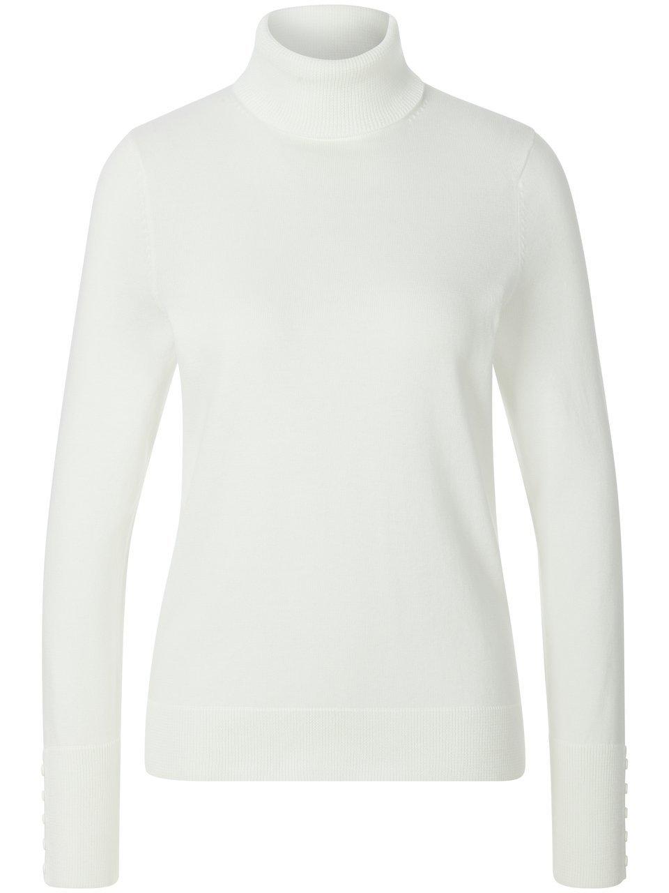 Rollkragen-Pullover aus 100% SUPIMA®-Baumwolle Peter Hahn grau günstig online kaufen