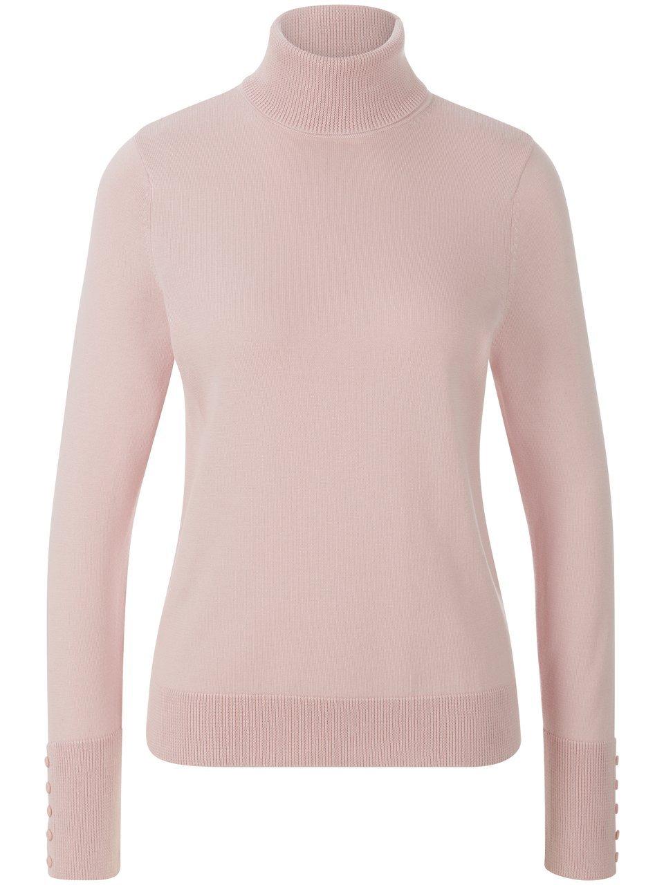 Rollkragen-Pullover aus 100% SUPIMA®-Baumwolle Peter Hahn rosé günstig online kaufen
