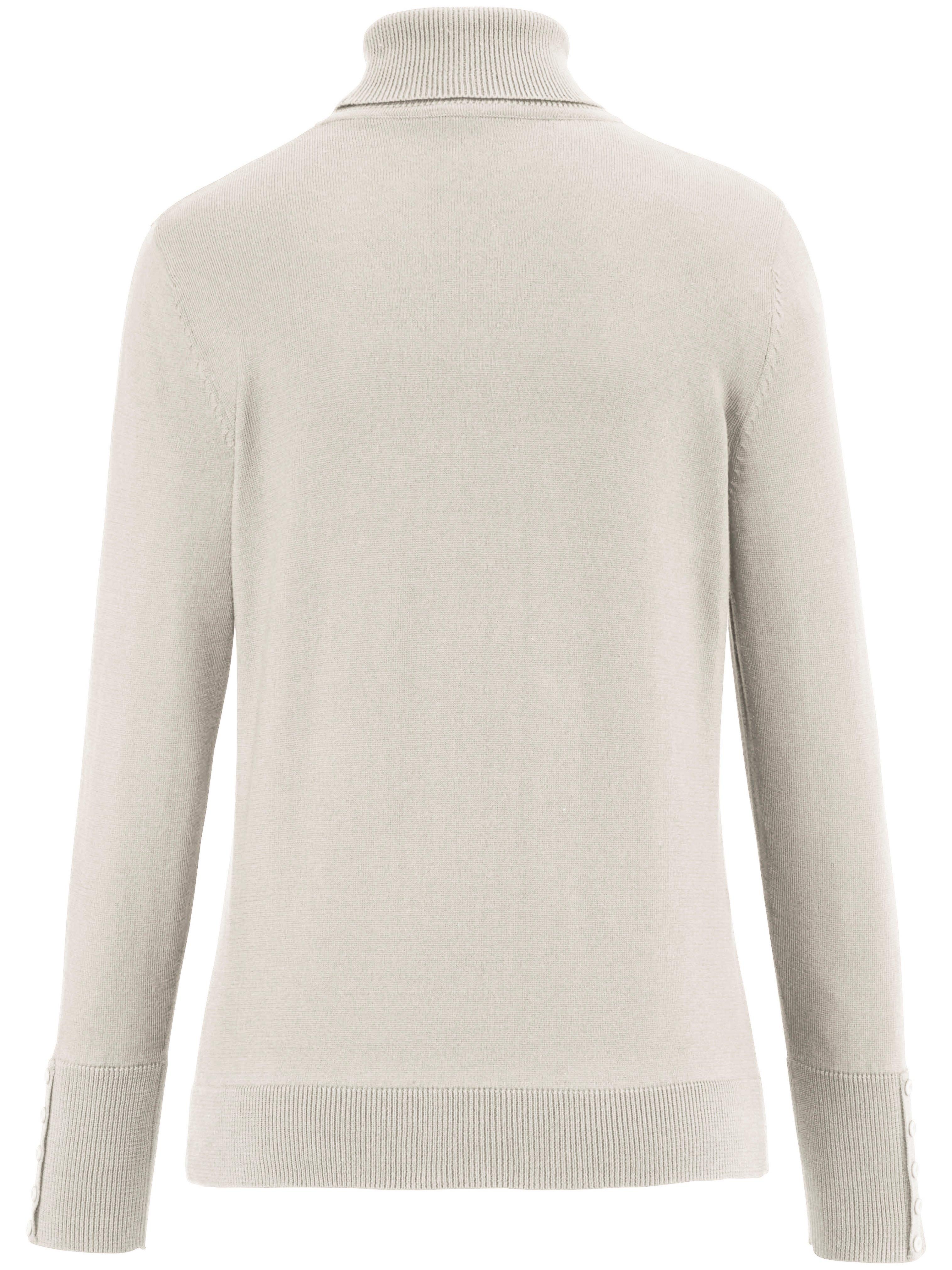 Thumbnail - Rollkragen-Pullover aus 100% SUPIMA®-Baumwolle Peter Hahn grau