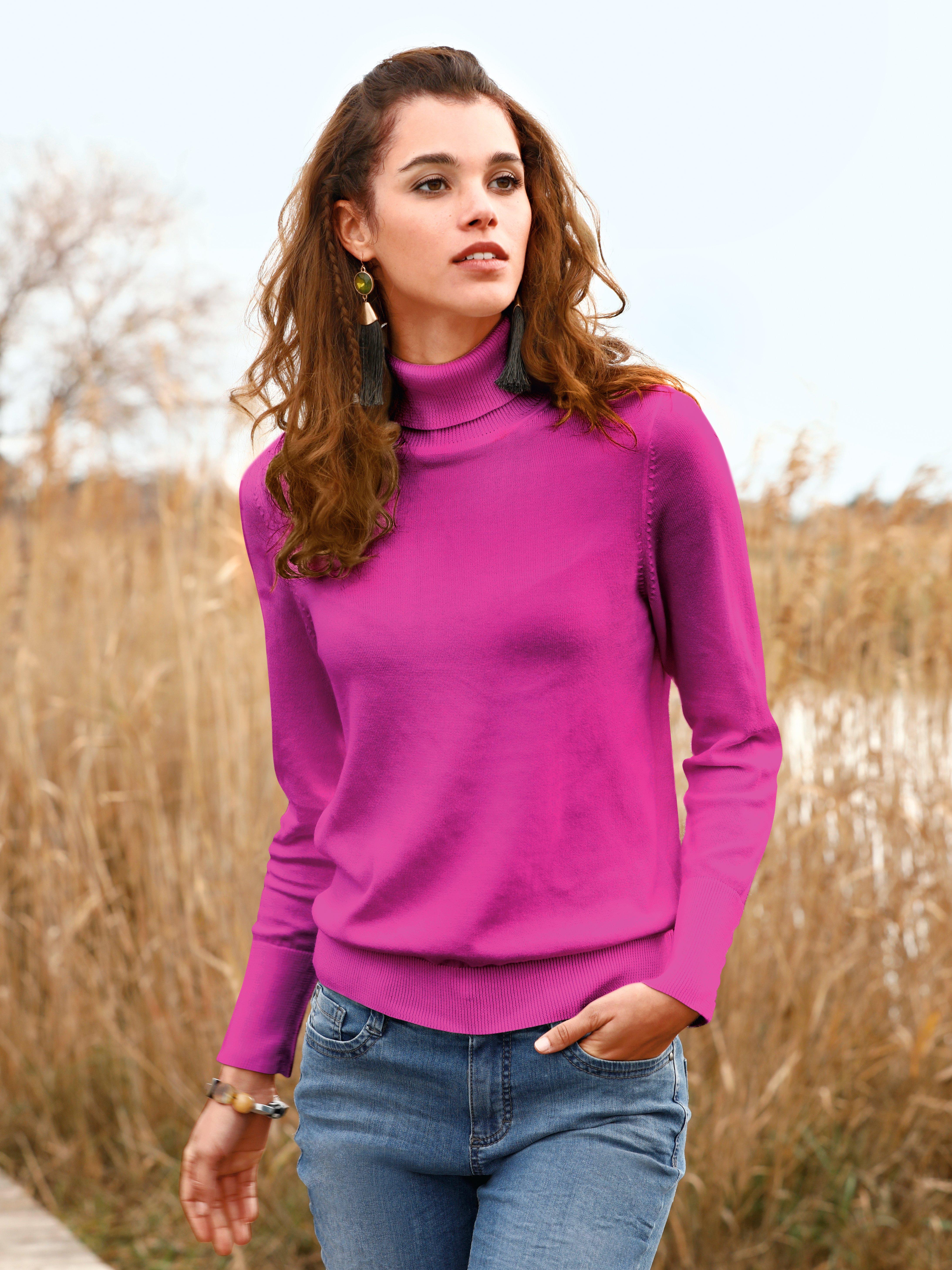 Peter Hahn - Rollkragen-Pullover aus 100% SUPIMA®-Baumwolle