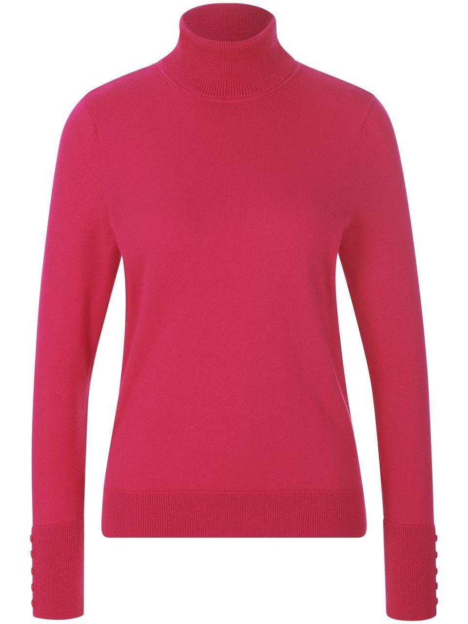 Rollkragen-Pullover aus 100% SUPIMA®-Baumwolle Peter Hahn pink günstig online kaufen
