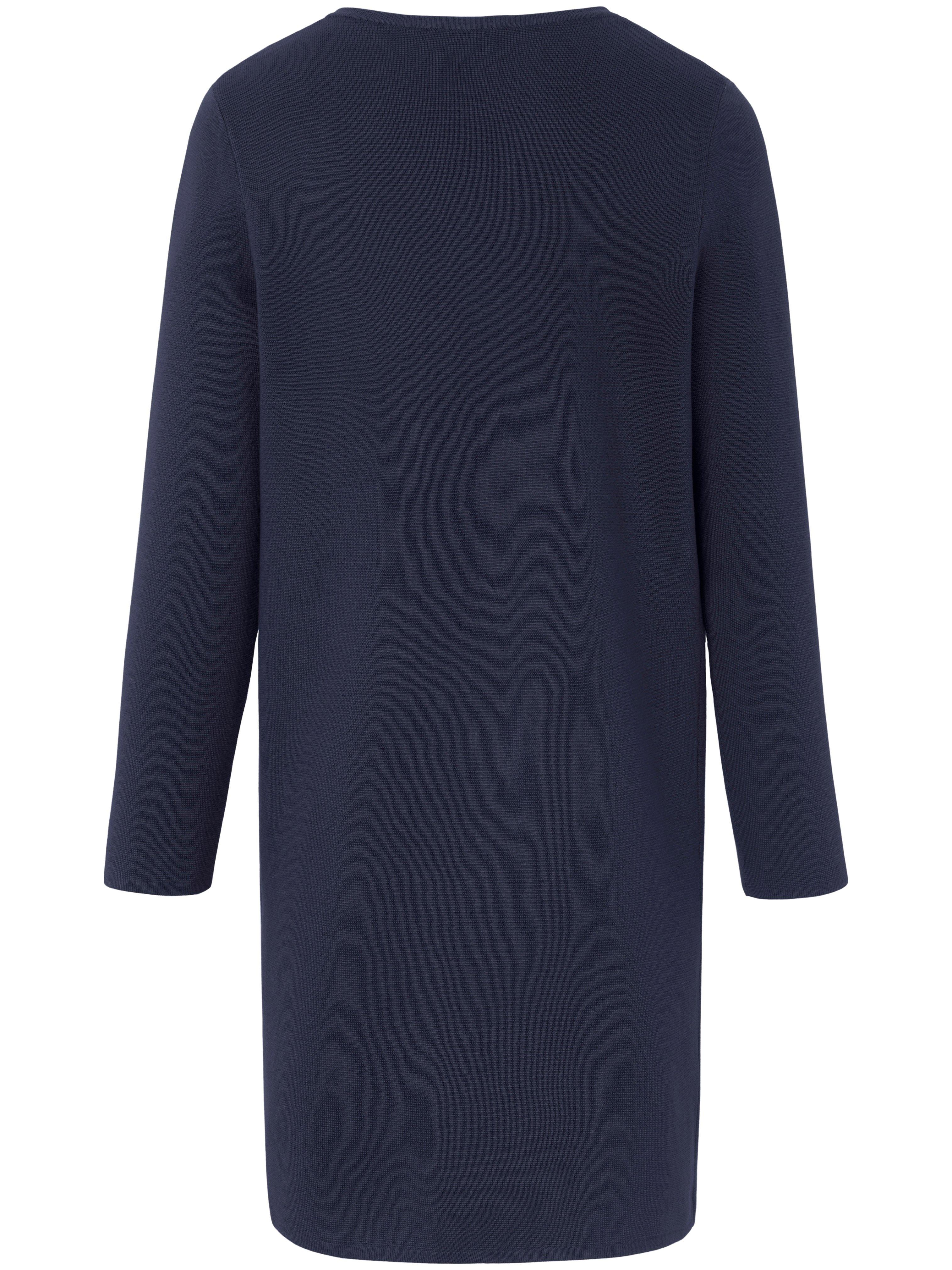 Thumbnail - Long-Strickjacke aus 100% SUPIMA®-­Baumwolle Peter Hahn blau