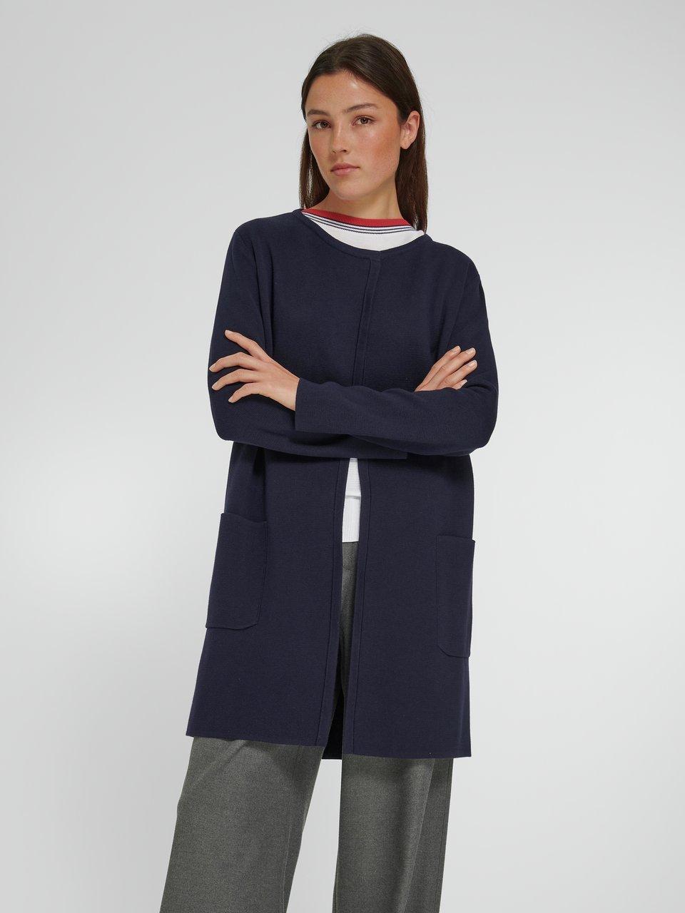 Peter Hahn - Long-Strickjacke aus 100% SUPIMA®-­Baumwolle