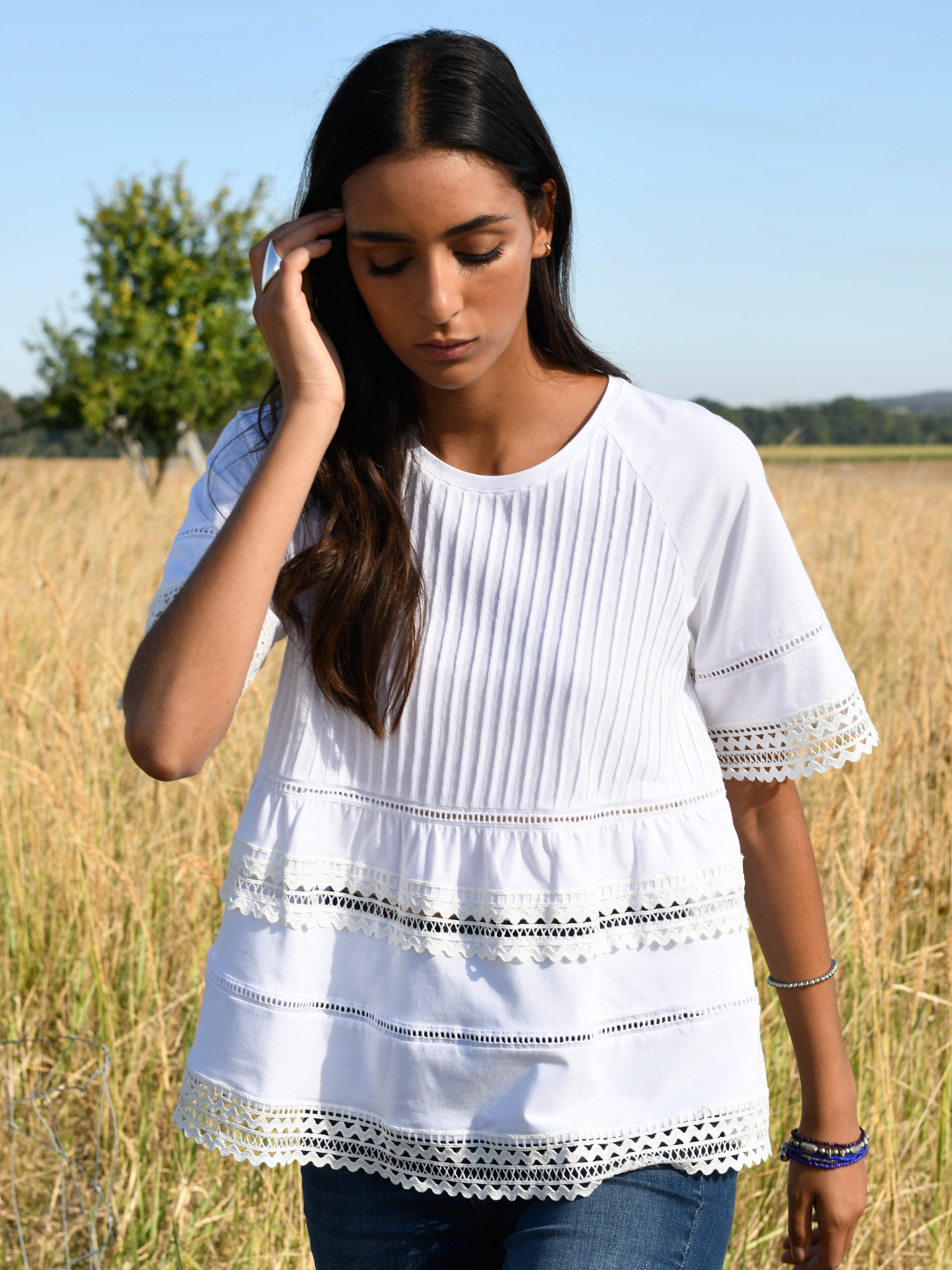 portray berlin - Blusen-Shirt mit Raglan­arm