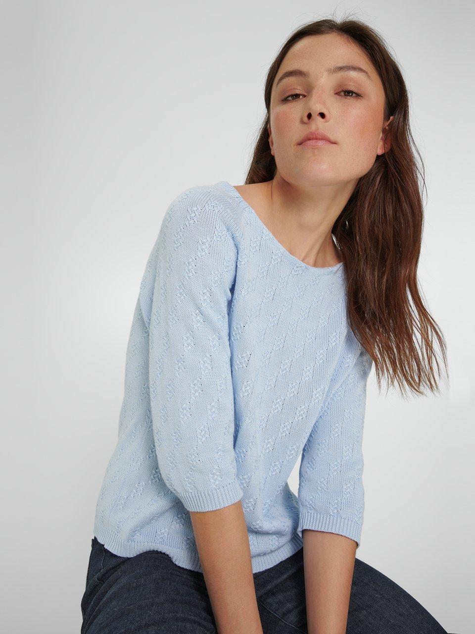 Peter Hahn - Rundhals-Pullover aus 100% SUPIMA®-Baumwolle