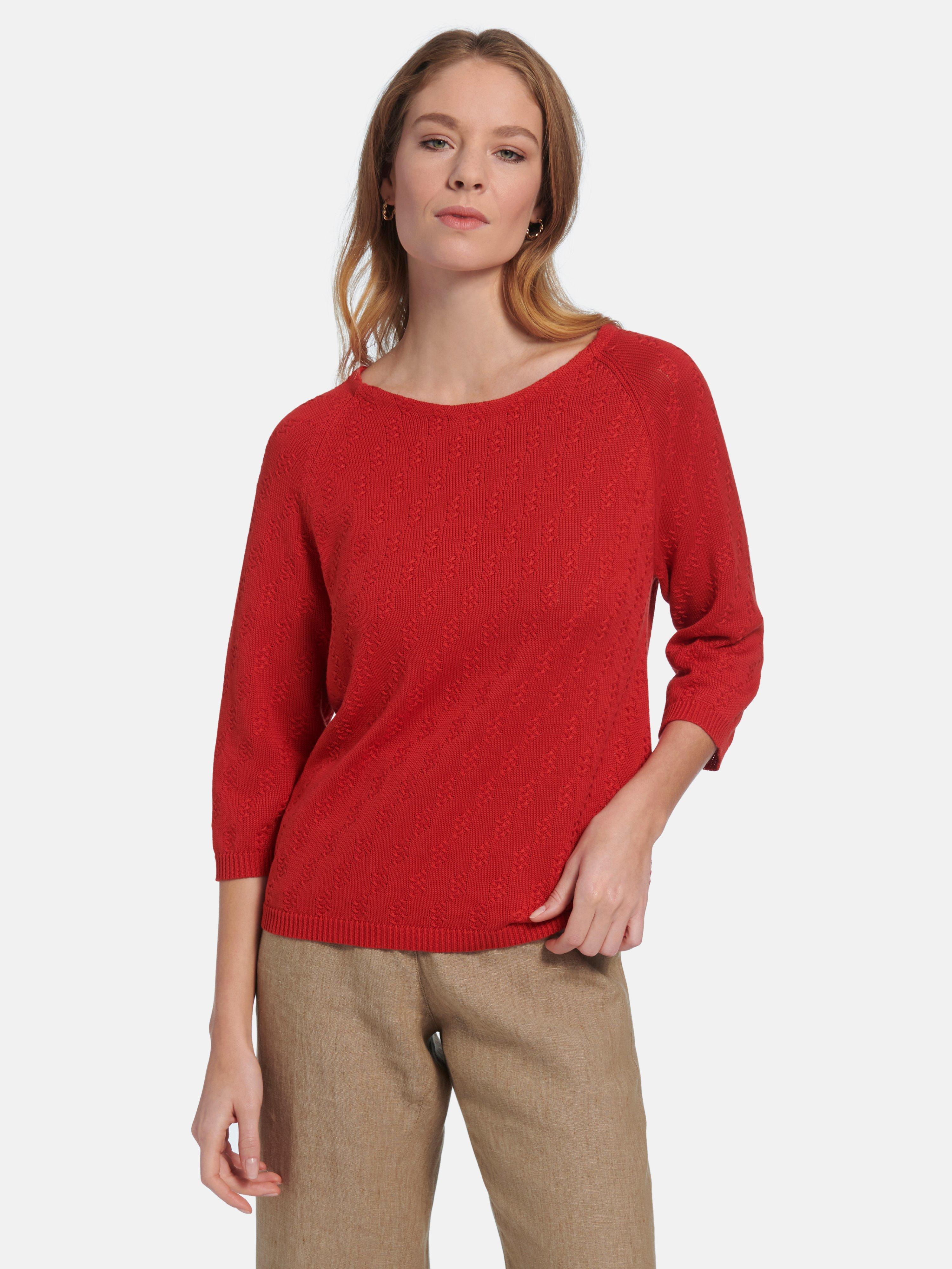 Peter Hahn - Rundhals-Pullover aus 100% SUPIMA®-Baumwolle