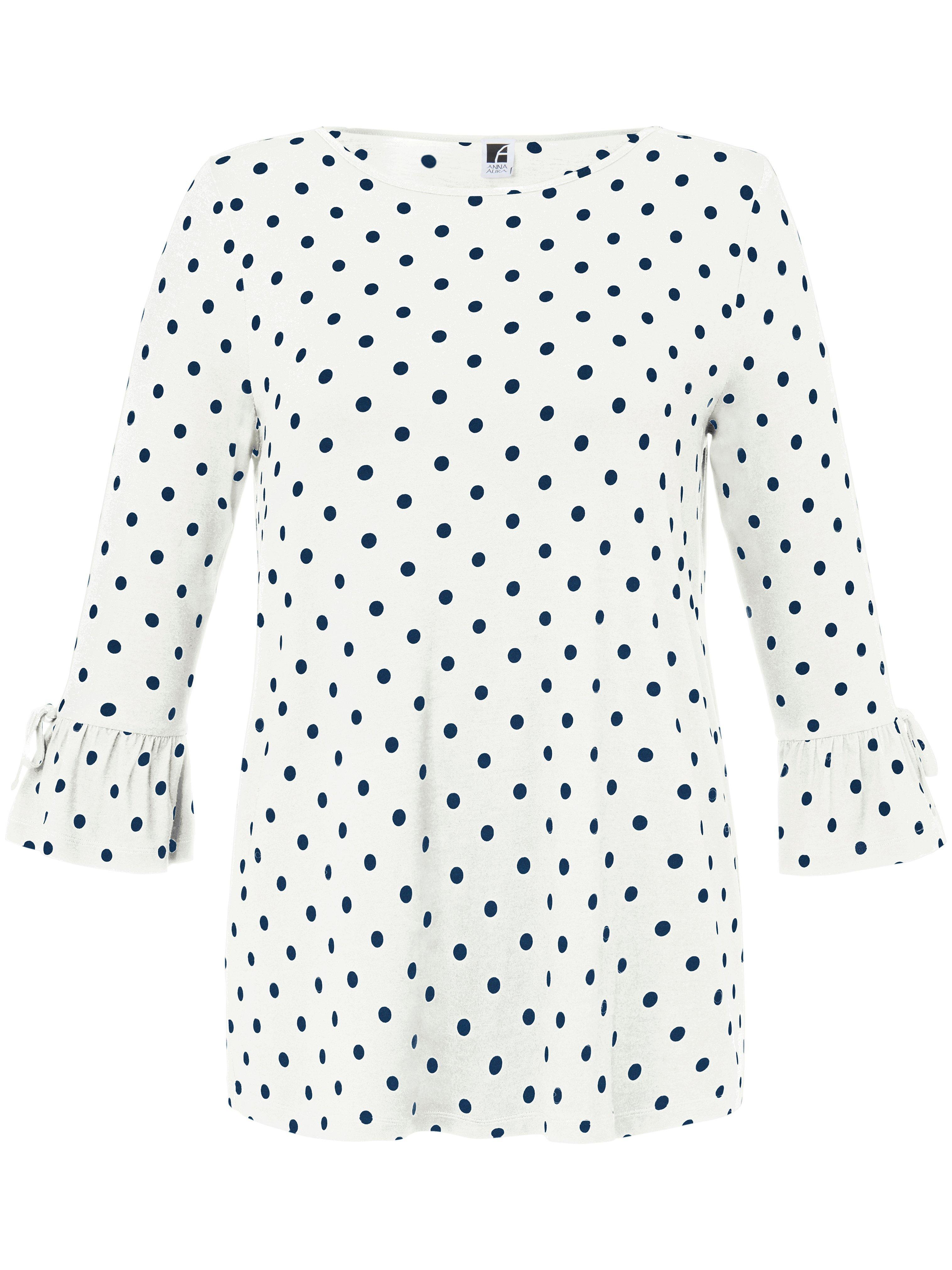 Anna Aura - Tupfen-Shirt mit 3/4-Arm