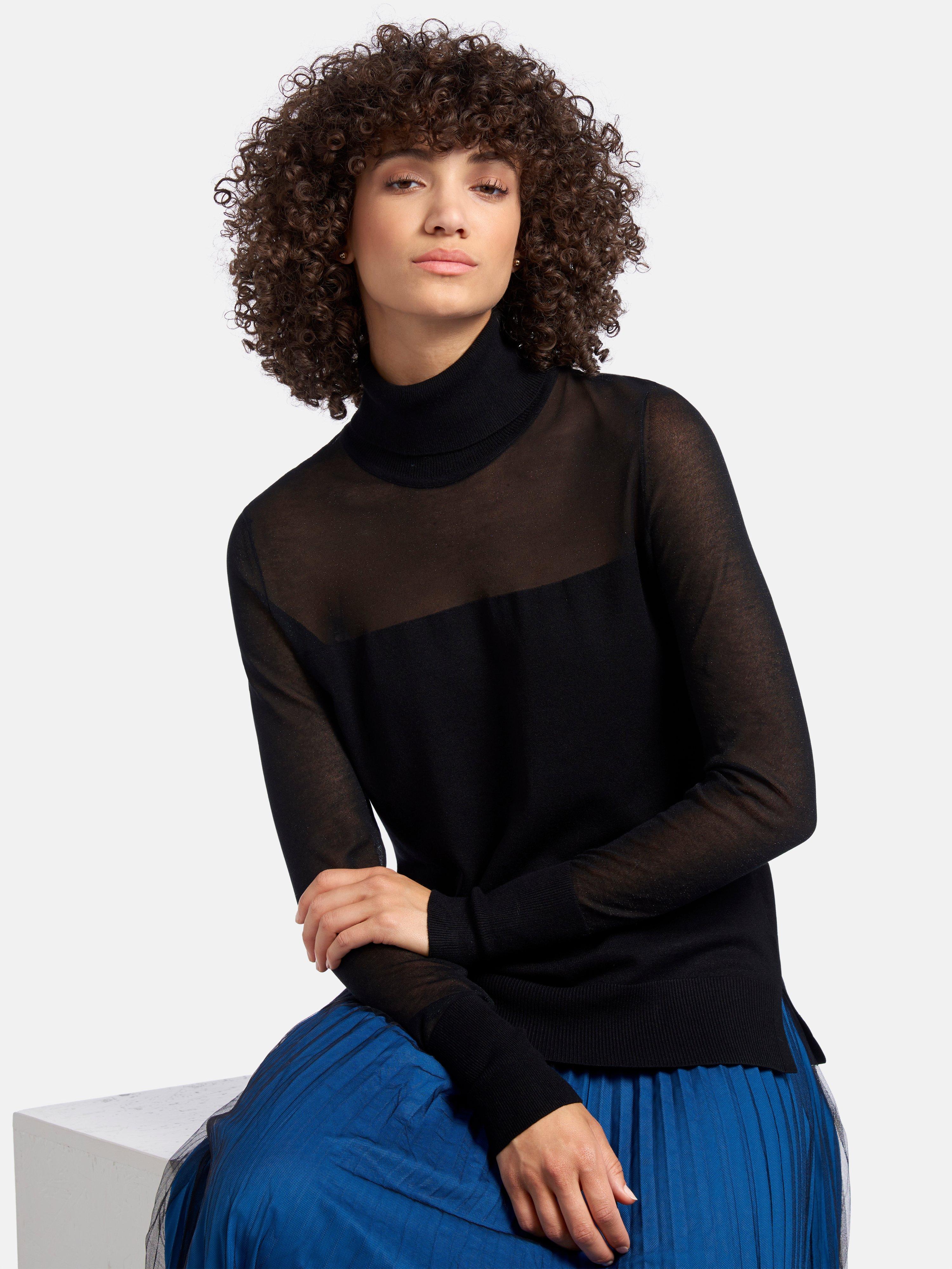 long roll neck jumper