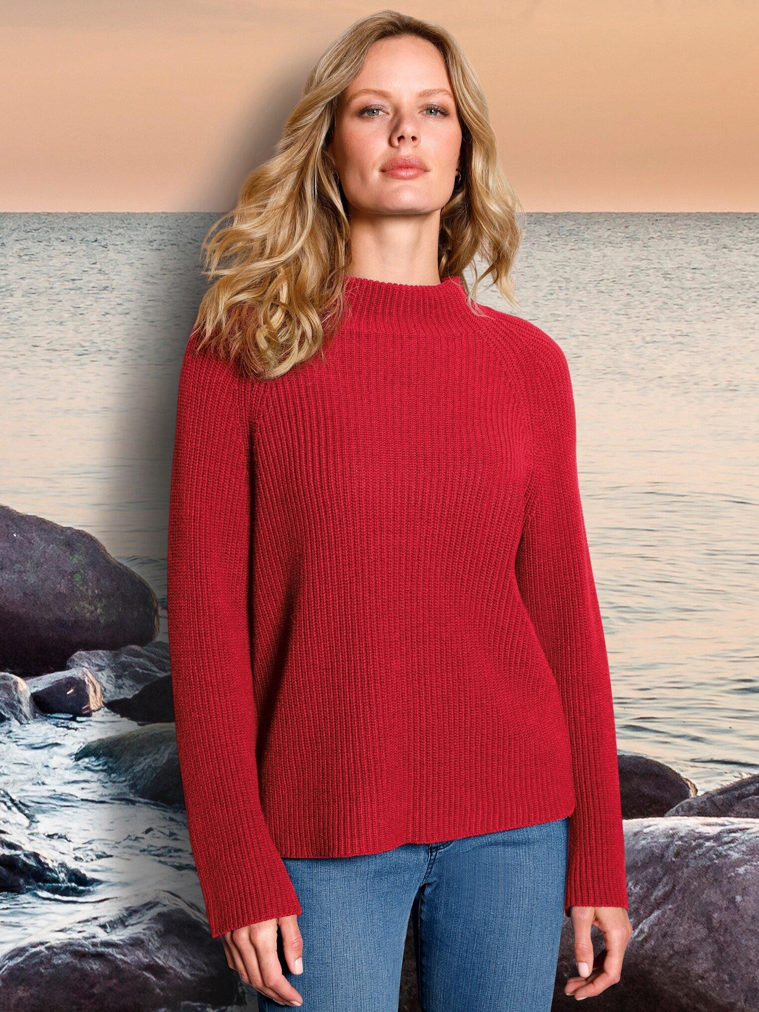 DAY.LIKE - Pullover mit Stehkragen