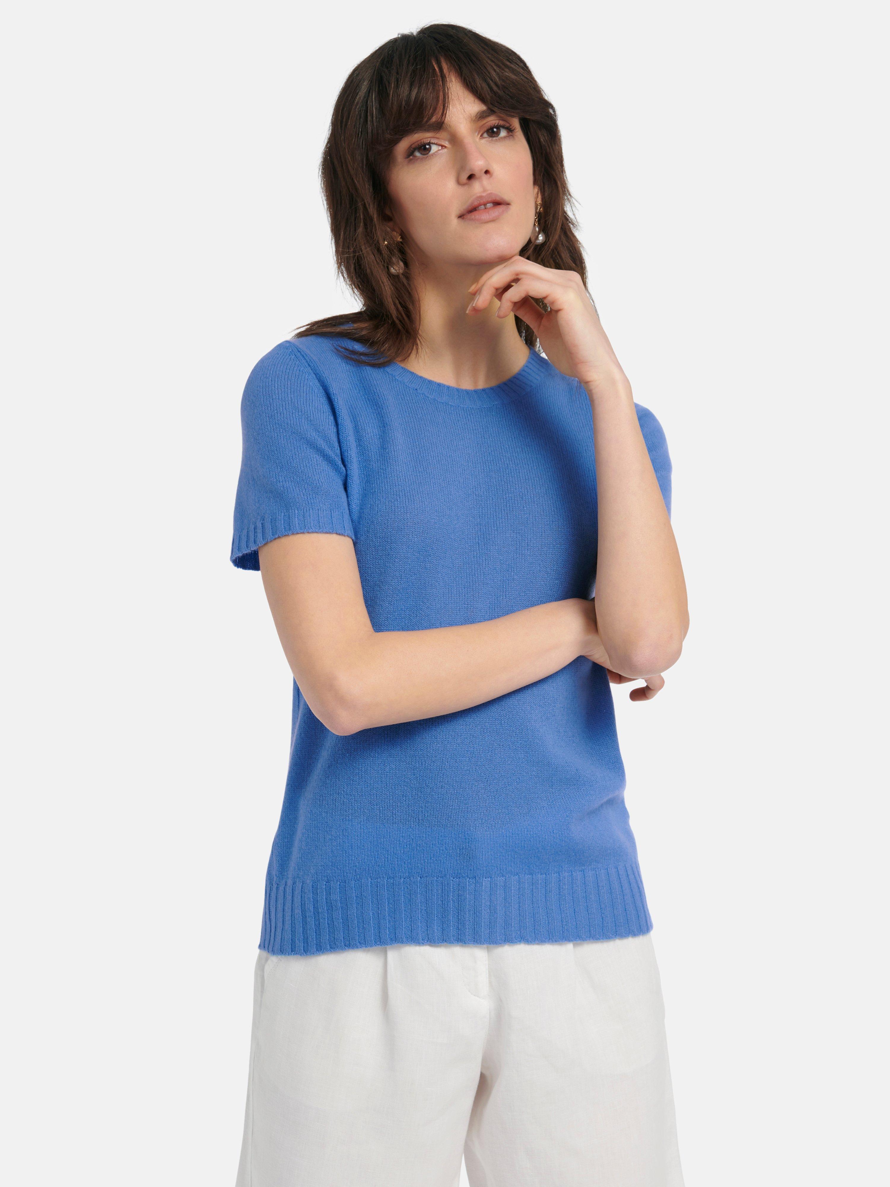 Peter Hahn Cashmere - Rundhals-Pullover aus 100% Premium-Kaschmir